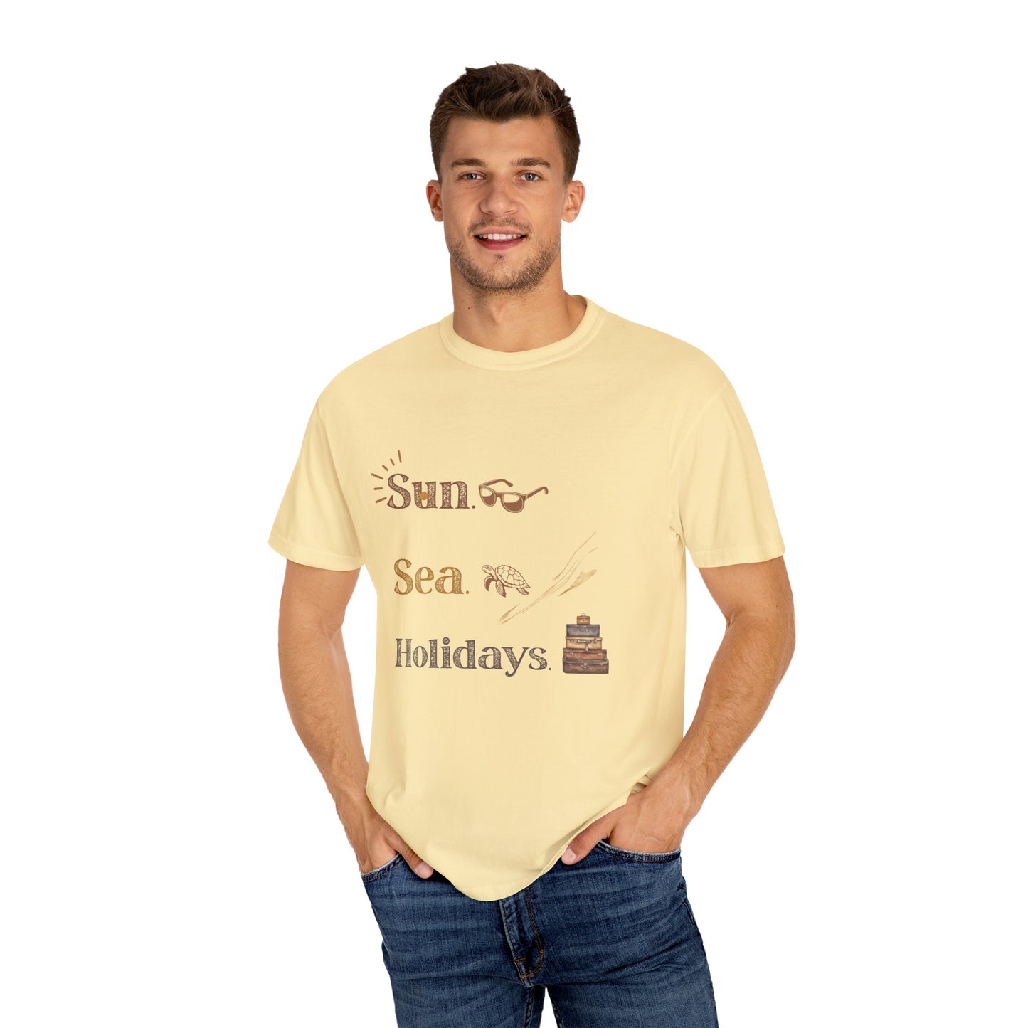 Unisex Sun Sea Holidays T-Shirt – Perfect for Beach Lovers!