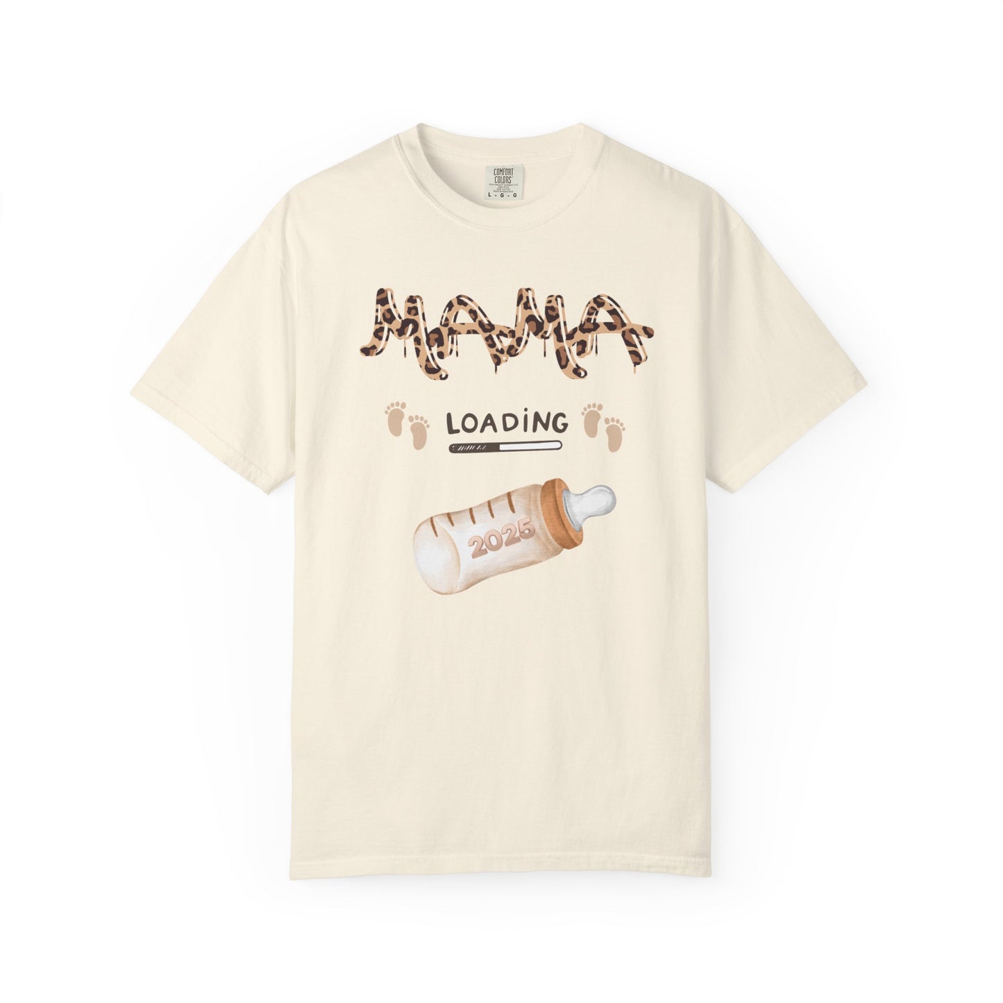 Mama Loading Garment-Dyed T-shirt | Expecting Mother Gift