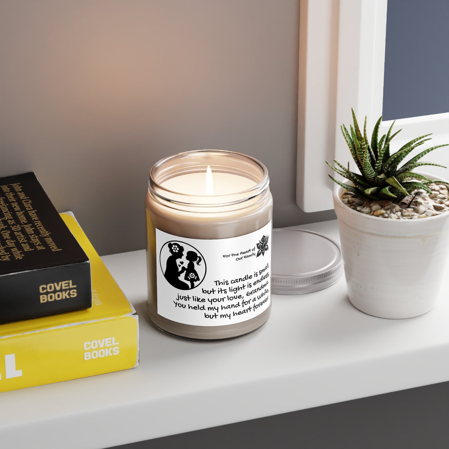 Heartwarming Scented Candle, Perfect Gift for Grandma, Remembrance Candle, Home Decor, Relaxation Candle, Family Love