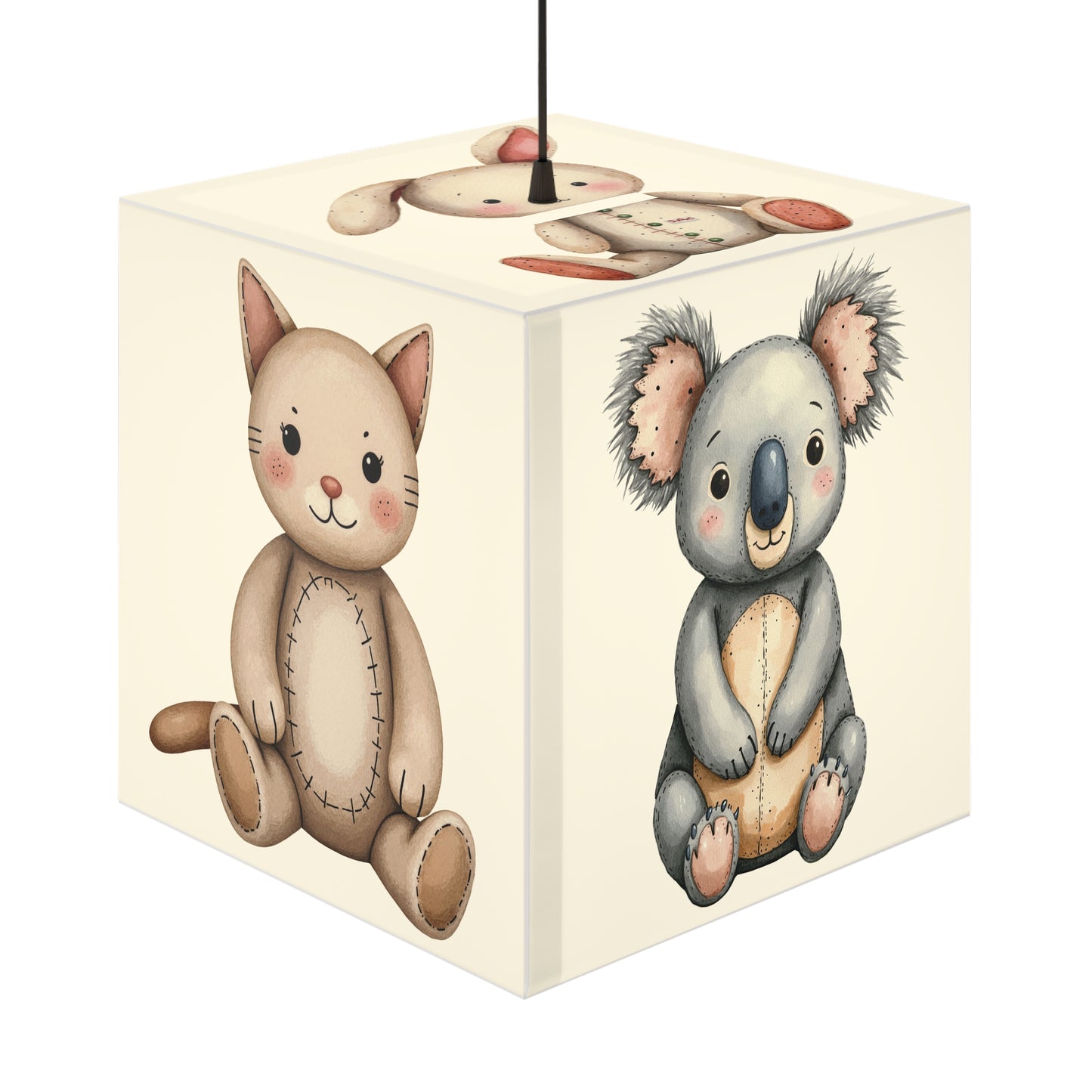 Cute Animals Light Cube Lamp - Kids' Room Decor