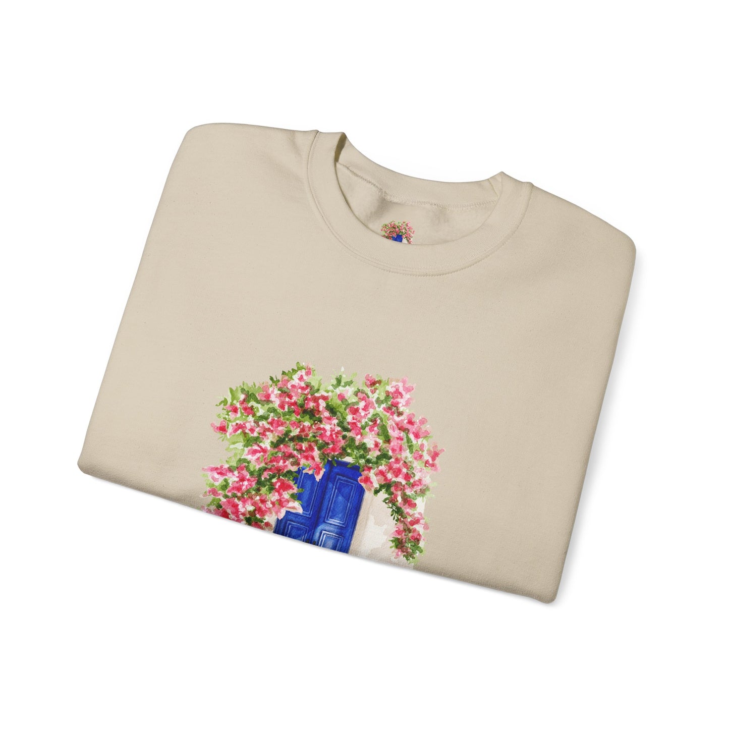 Bougainvillea Dream Sweatshirt – Cozy Girl Crewneck with Floral Design