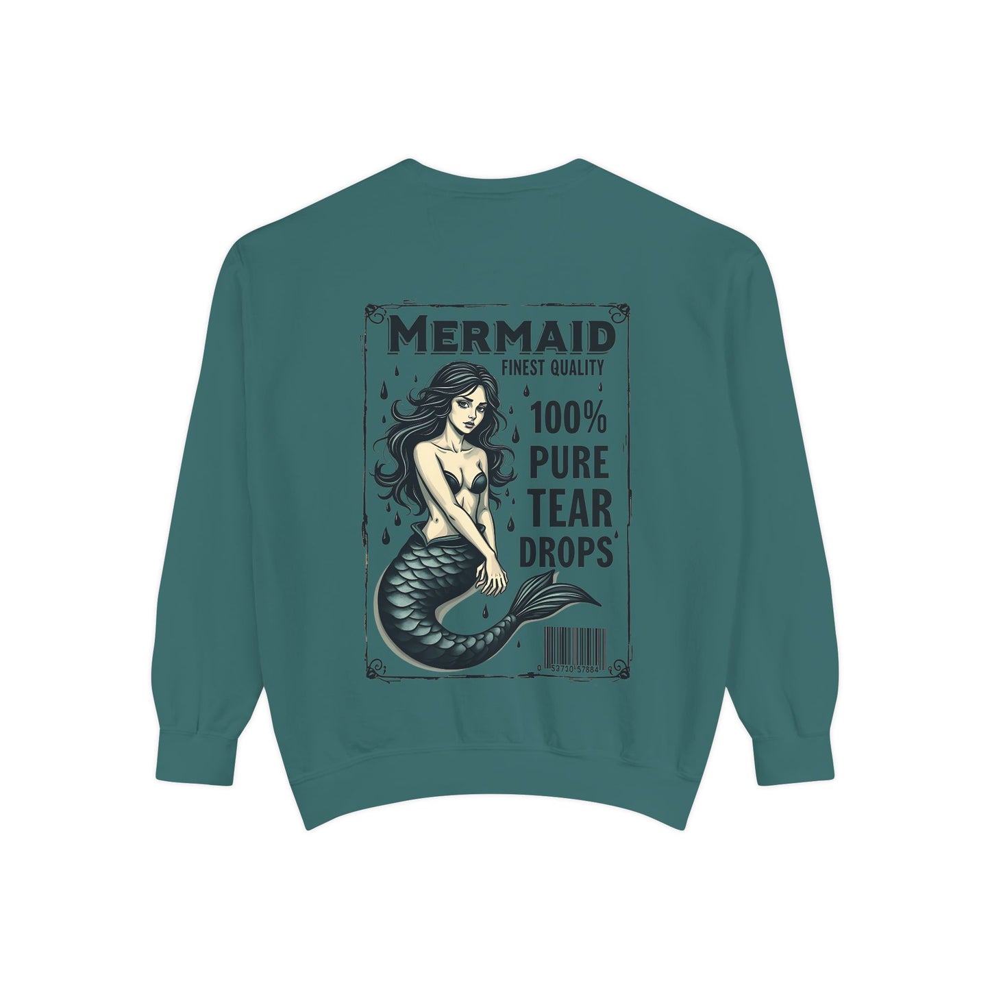 Pure Teardrops Mermaid Sweatshirt | Cool Unisex Design & Comfort