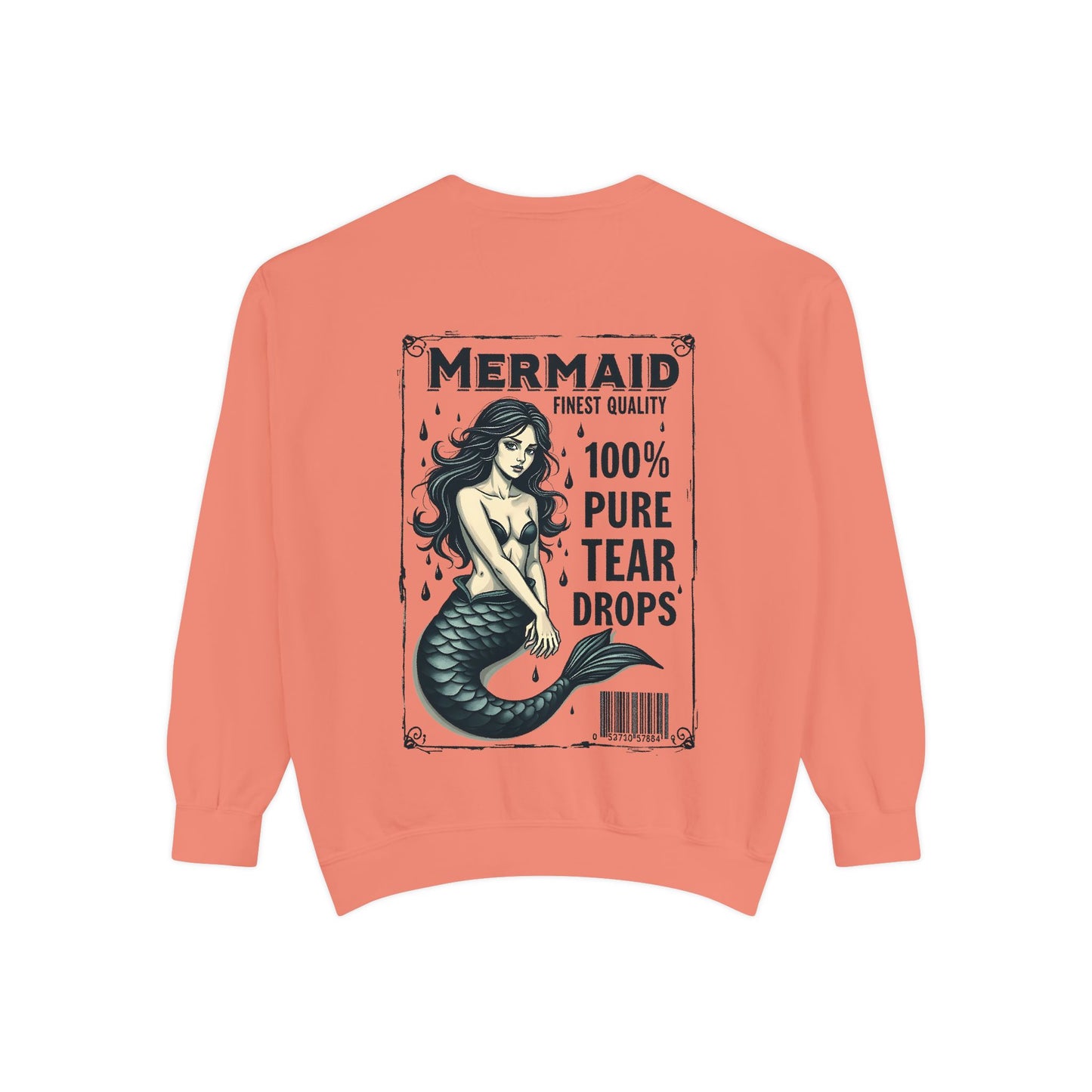 Pure Teardrops Mermaid Sweatshirt | Cool Unisex Design & Comfort