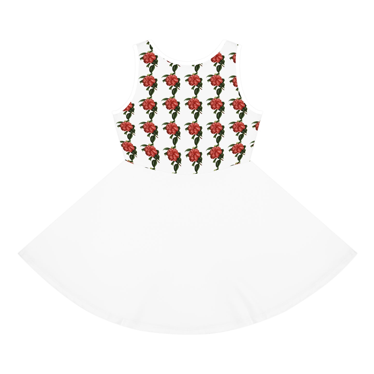 Girls' Floral Sundress, Summer Dress, Holiday Outfit, Birthday Gift, Vacation Wear, Cute Spring Dress