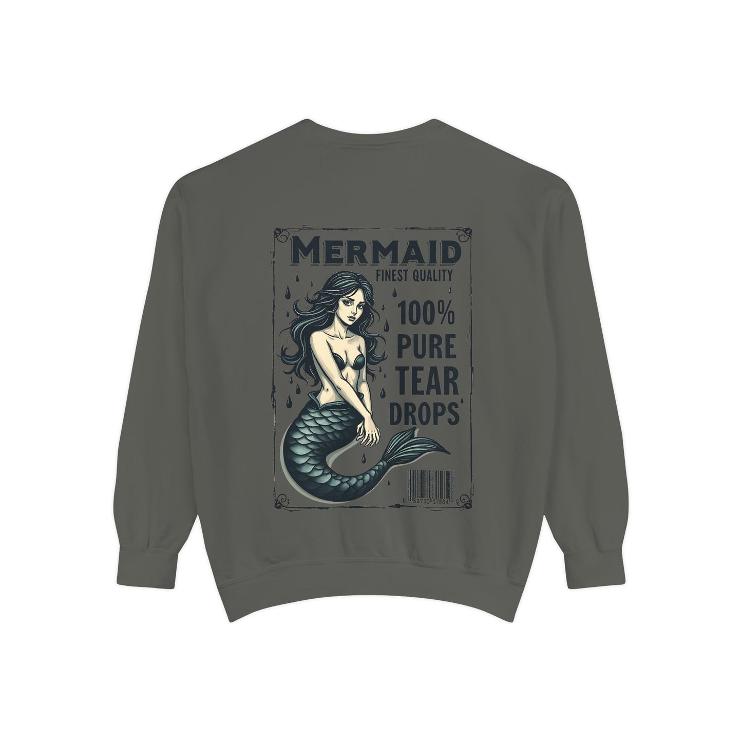 Pure Teardrops Mermaid Sweatshirt | Cool Unisex Design & Comfort