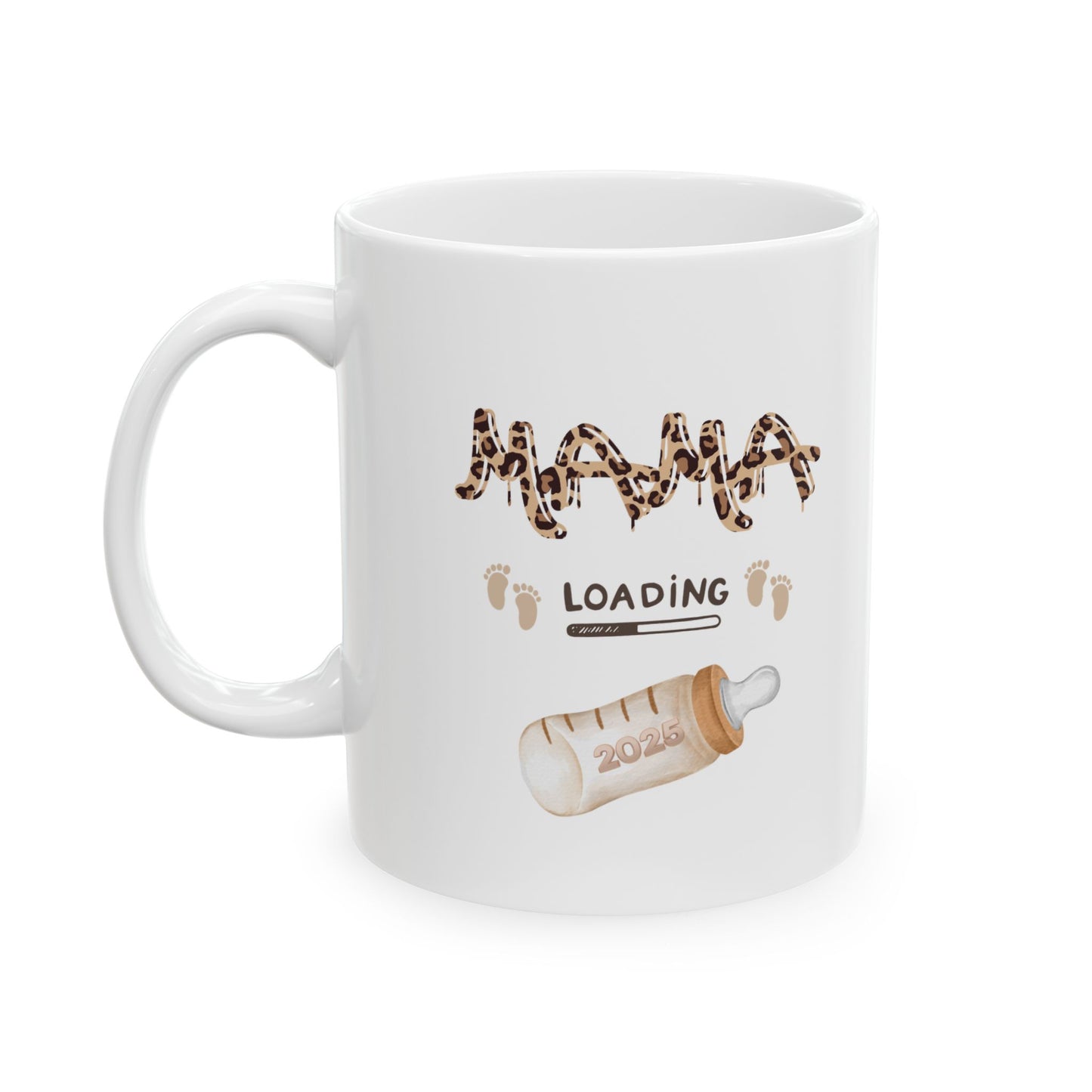Cute Animal Print Lover Ceramic Mug - 11oz & 15oz - Perfect Gift for Pet Owners/New Moms