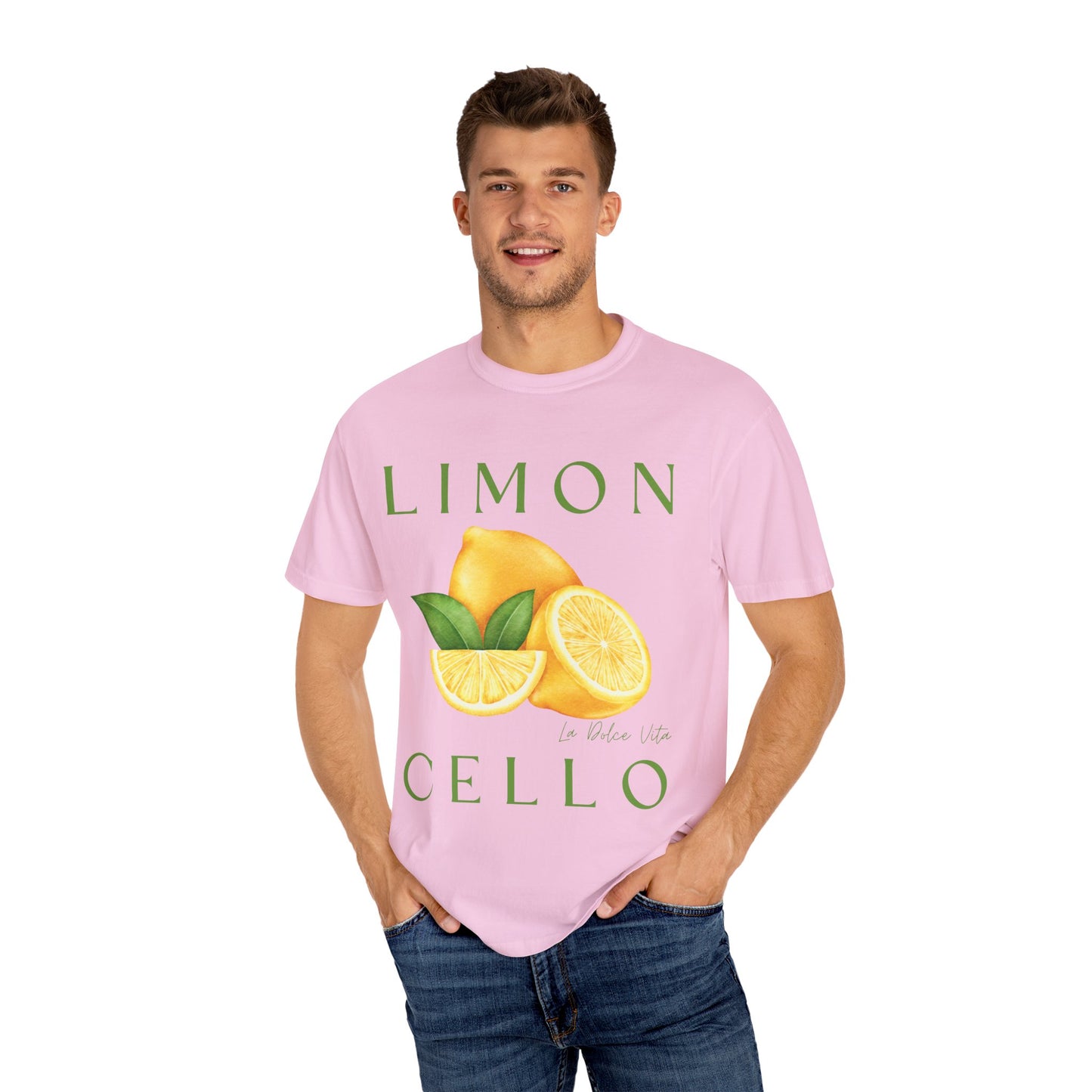 Limoncello Vibe Unisex T-Shirt | Summer Limon Cello, Gift for Citrus Lovers, Lemon Graphic Shirt, Casual Wear, Vibrant Print
