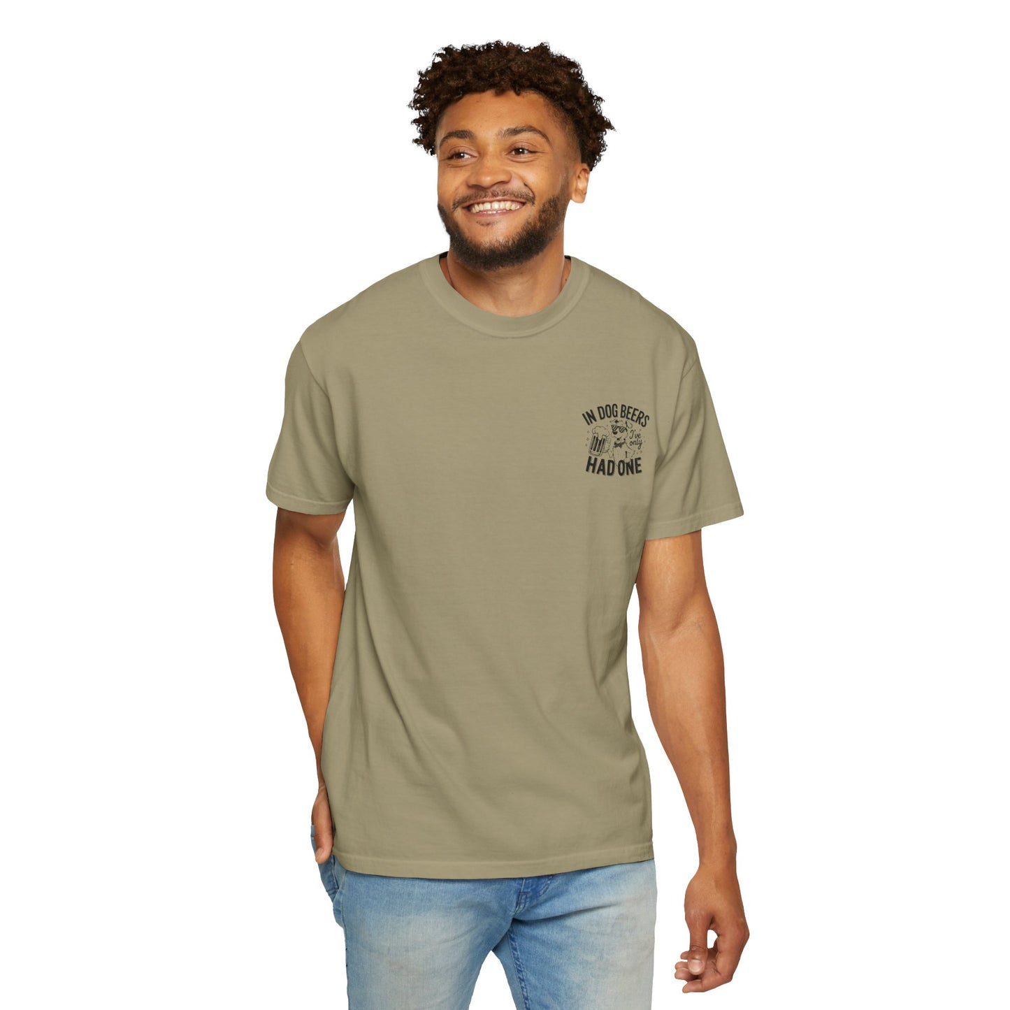 Funny Dog Lovers Unisex T-Shirt - "In Dog Beers I've Only Had One"