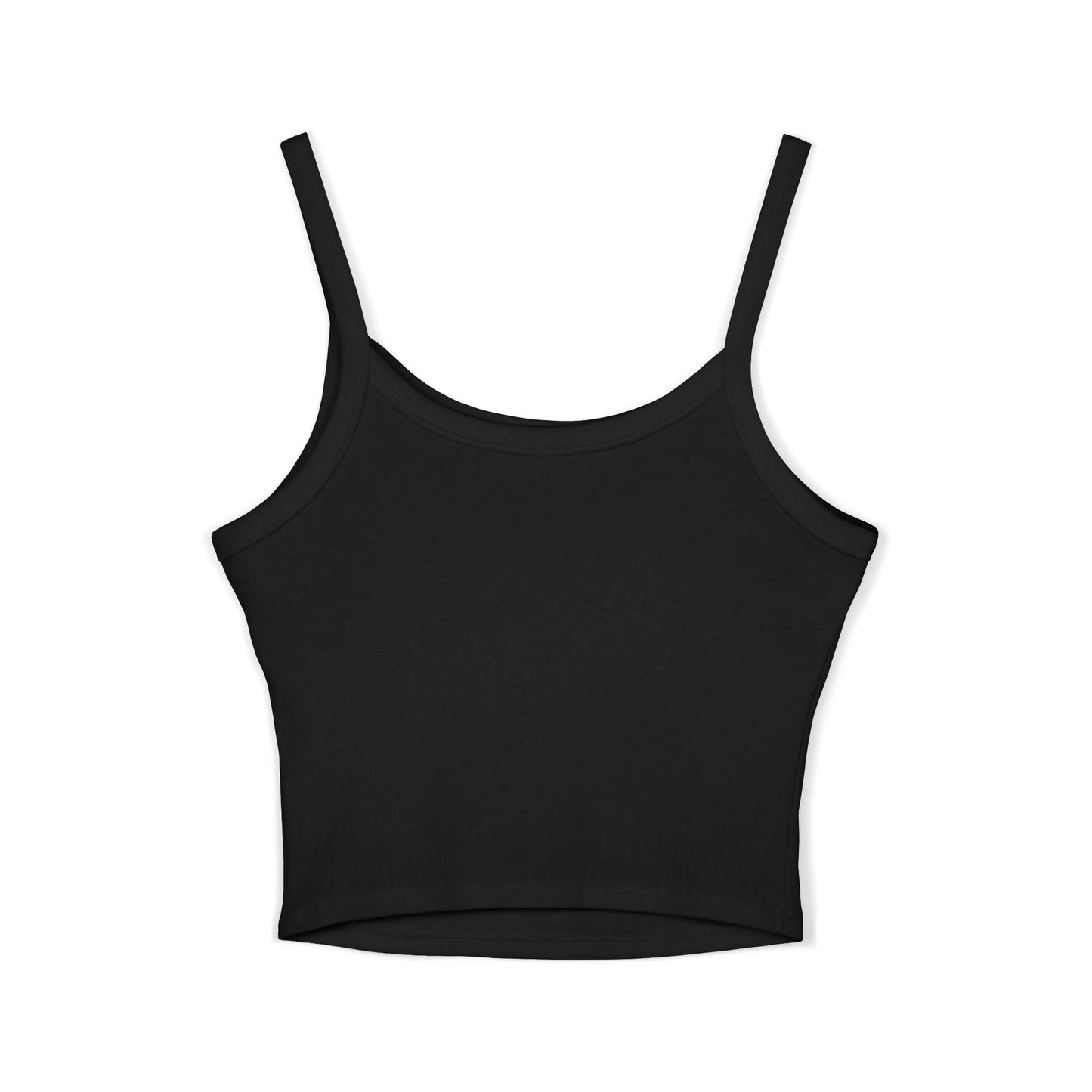 Floral Cat Women's Spaghetti Strap Tank Top - Cute and Stylish
