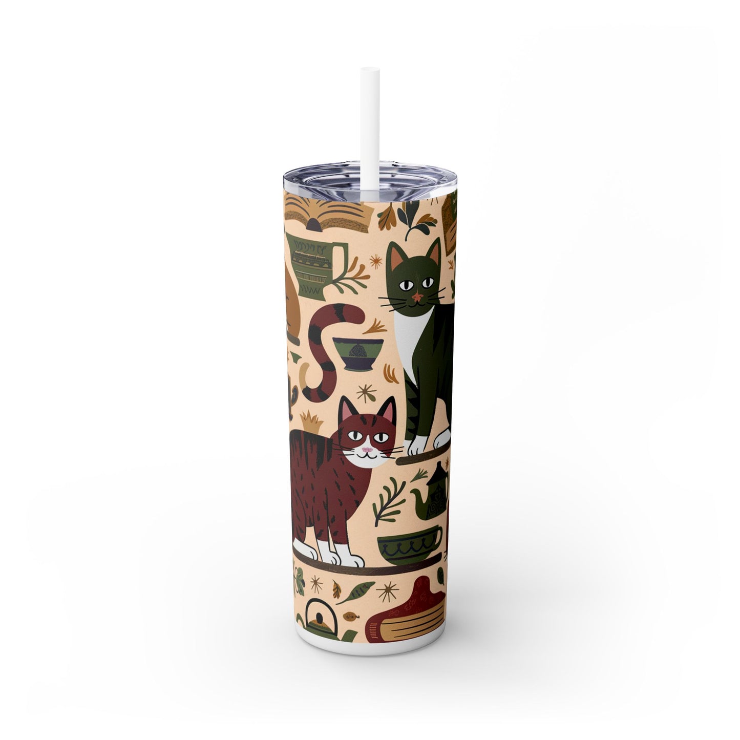 Elegant Feline 20oz Skinny Tumbler