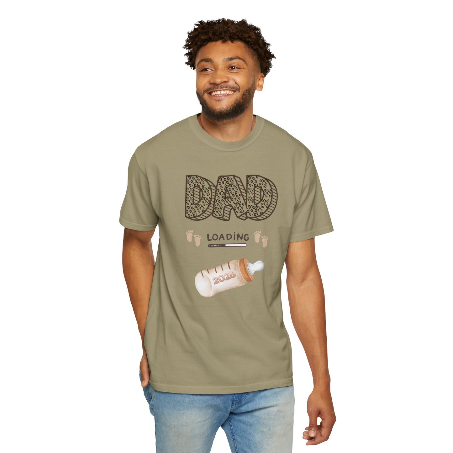 Dad Loading Garment-Dyed T-Shirt - Perfect for Father's Day or New Dads