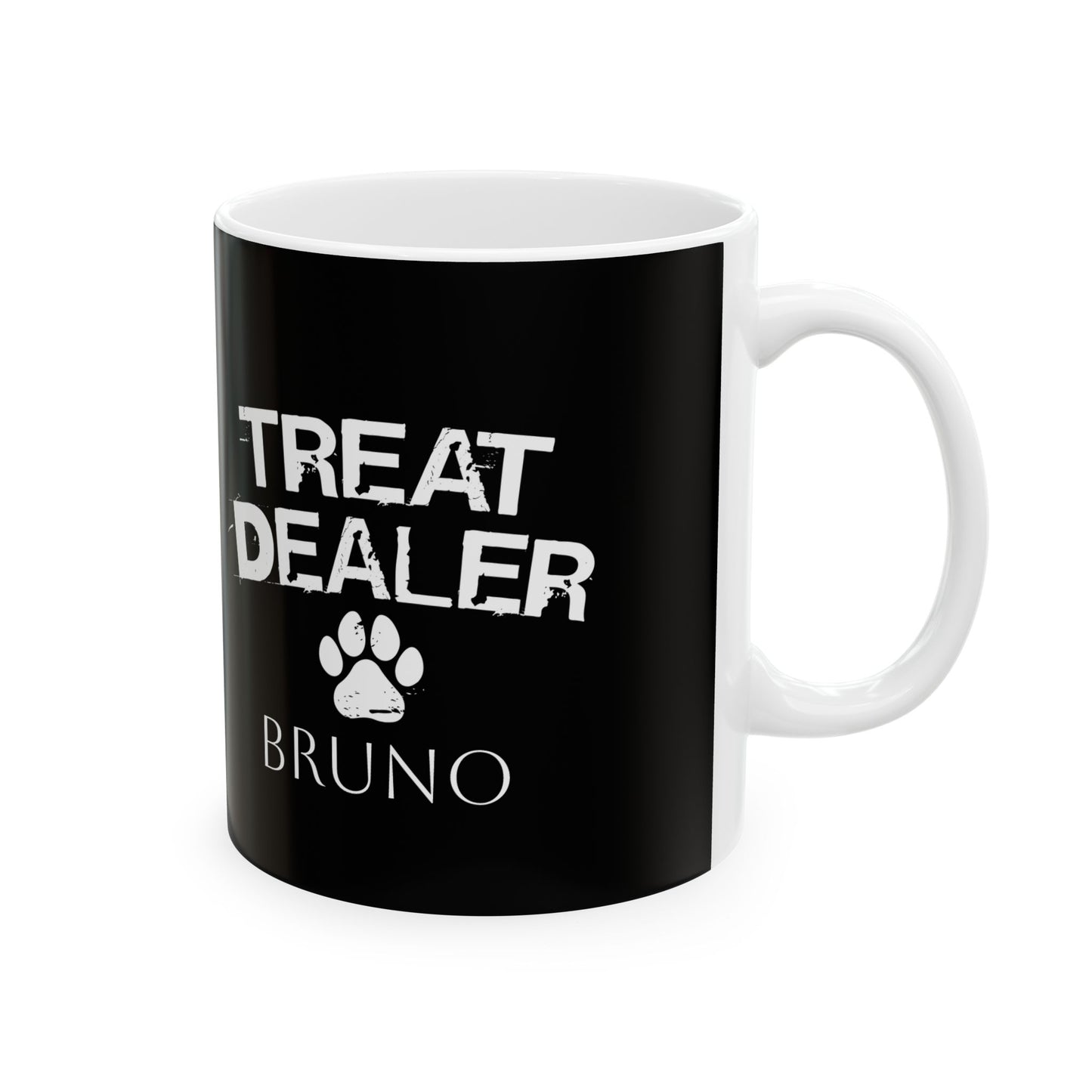 'Treat Dealer' Ceramic Mug - Perfect Gift for Pet Lovers