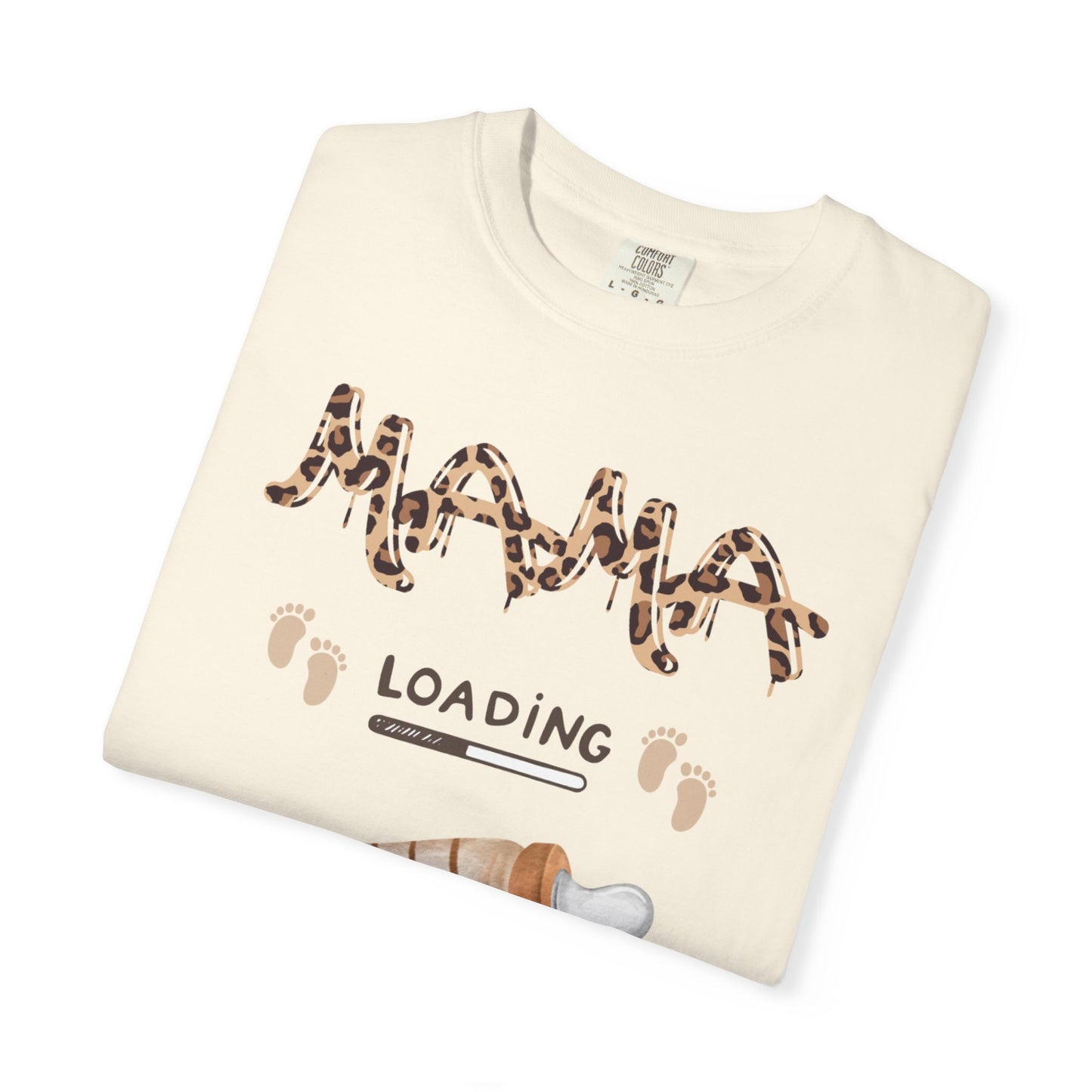 Mama Loading Garment-Dyed T-shirt | Expecting Mother Gift