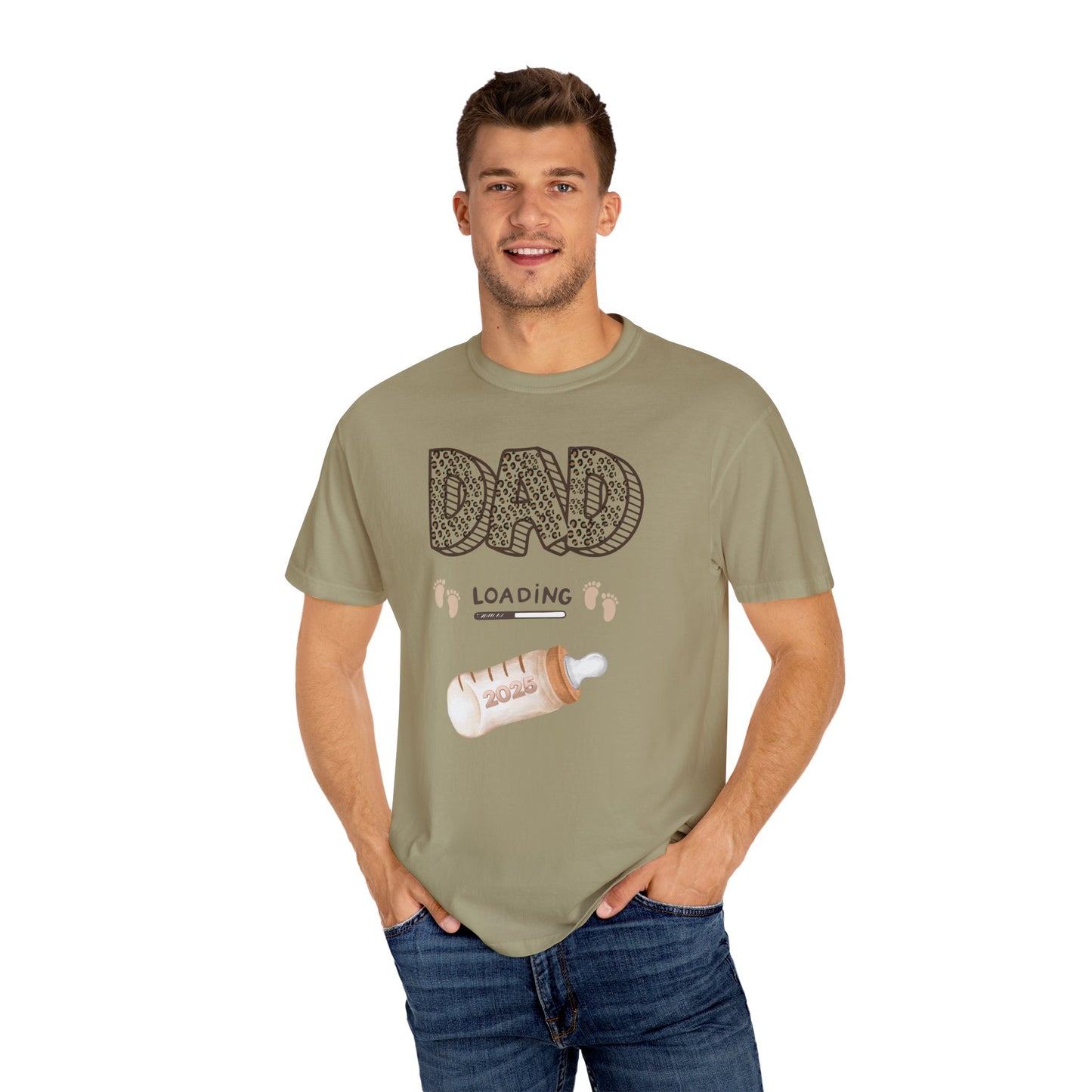 Dad Loading Garment-Dyed T-Shirt - Perfect for Father's Day or New Dads