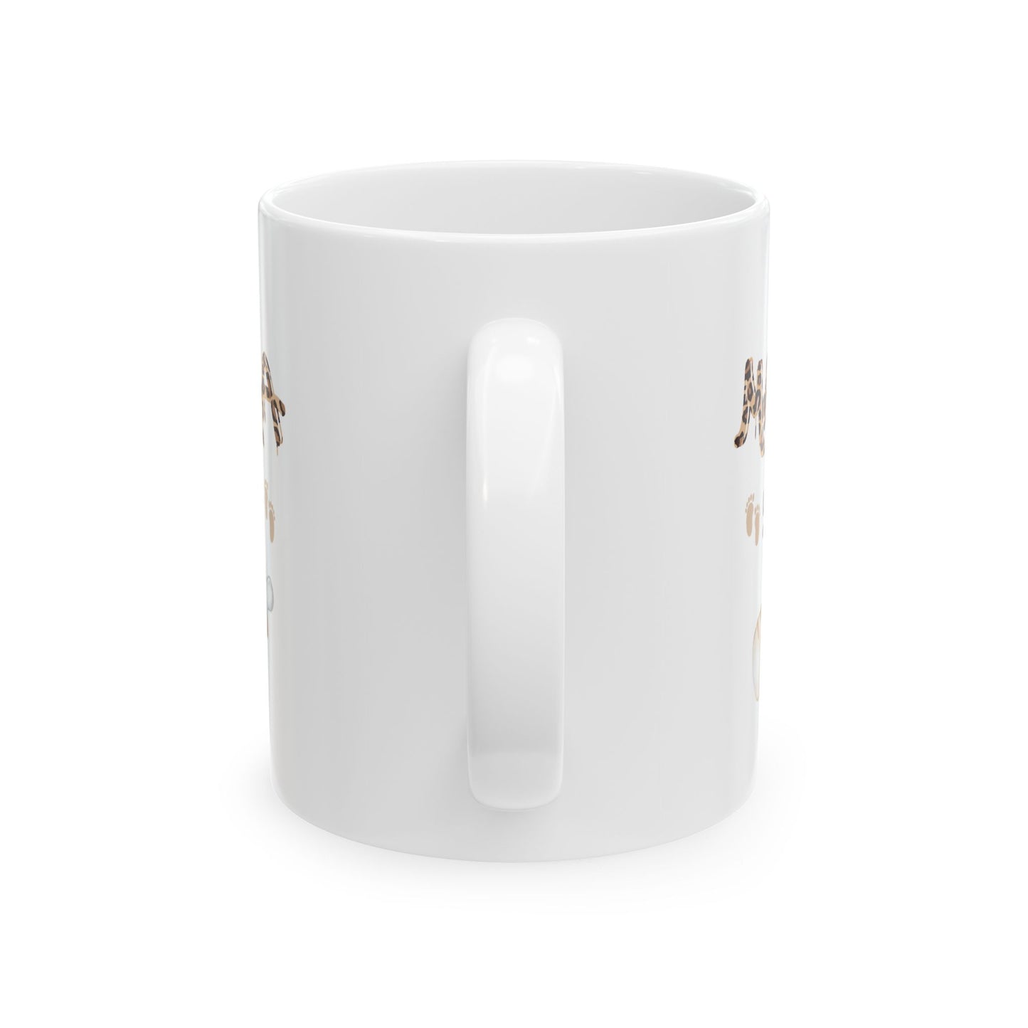 Cute Animal Print Lover Ceramic Mug - 11oz & 15oz - Perfect Gift for Pet Owners/New Moms