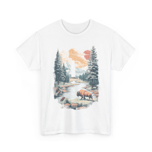 Yellowstone Adventure Awaits: "Don't Pet The Fluffy Cows" T-Shirt