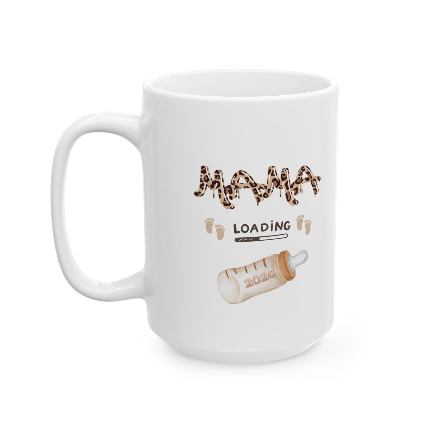 Cute Animal Print Lover Ceramic Mug - 11oz & 15oz - Perfect Gift for Pet Owners/New Moms