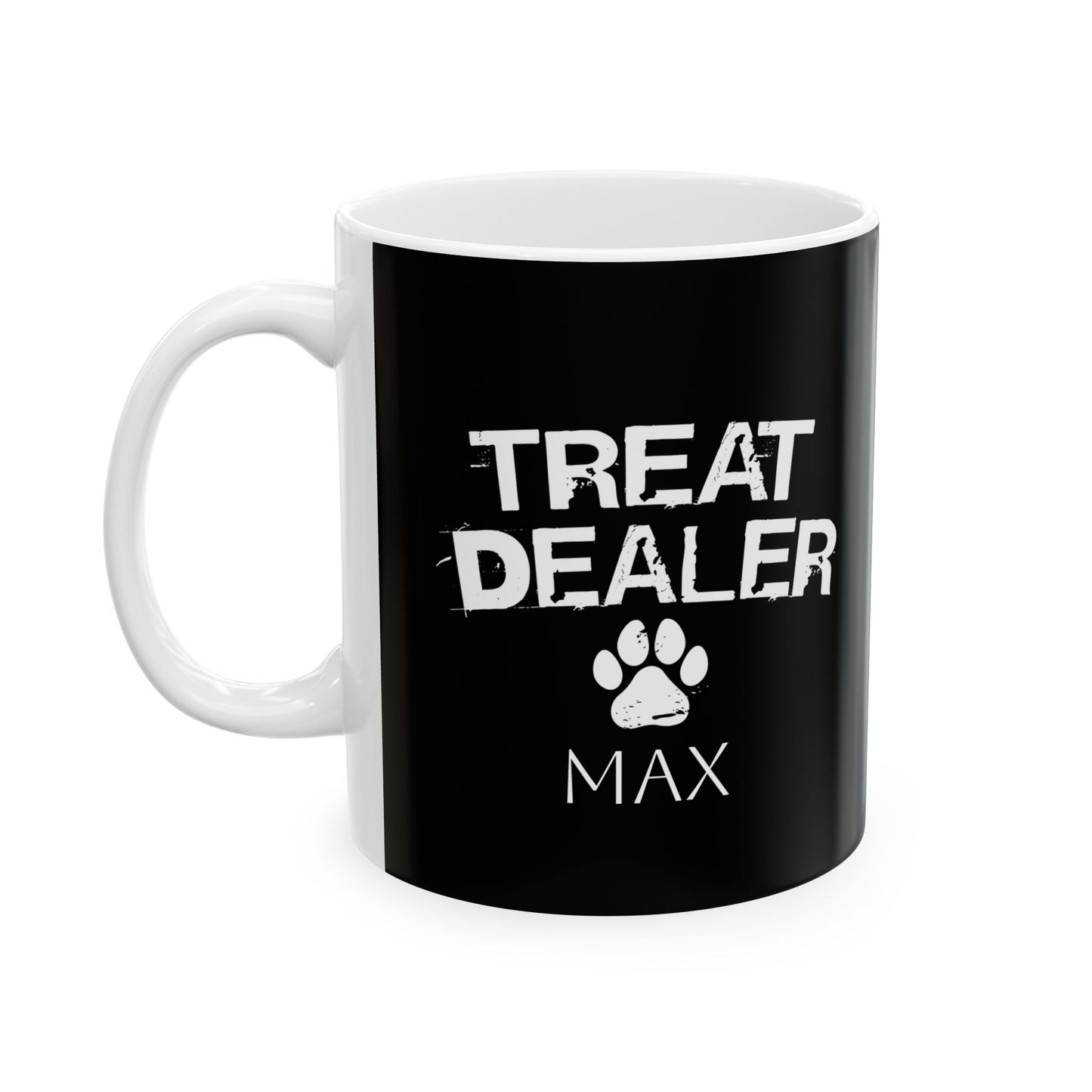 'Treat Dealer' Ceramic Mug - Perfect Gift for Pet Lovers