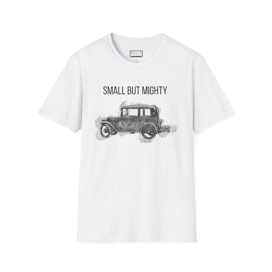 Vintage 1922 British Car-Inspired T-Shirt – Hand-Drawn Classic Auto Tee, Gift for Car Enthusiasts, Unisex Softstyle Fit
