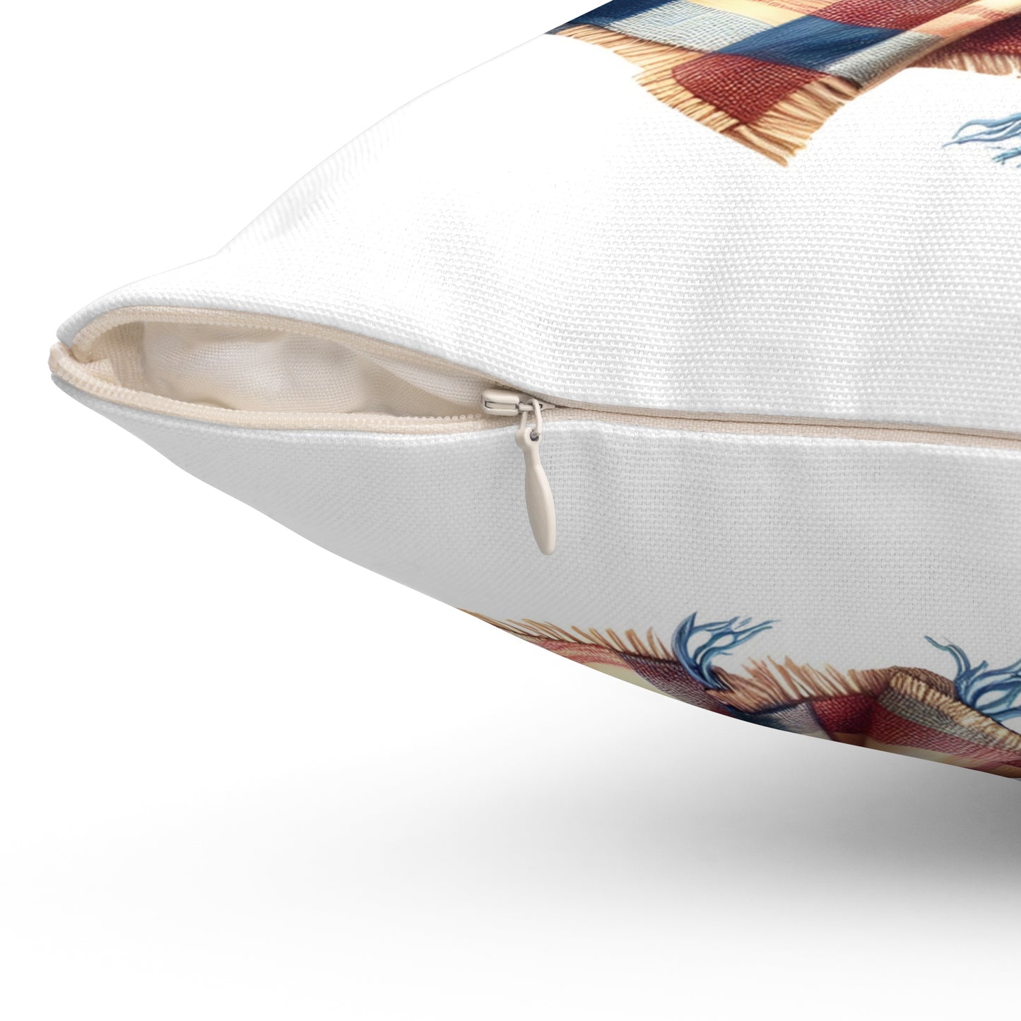 Picnic Vibes Decorative Pillow, Cozy Home Decor, Farmhouse Cushion, Outdoor Picnic Style, Gift for Nature Lovers, Summer Decor