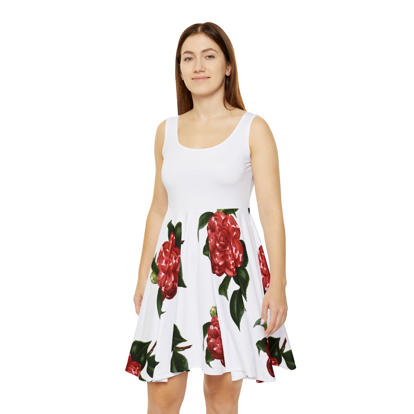 Floral Women's Skater Dress - Perfect for Summer Parties and Gatherings