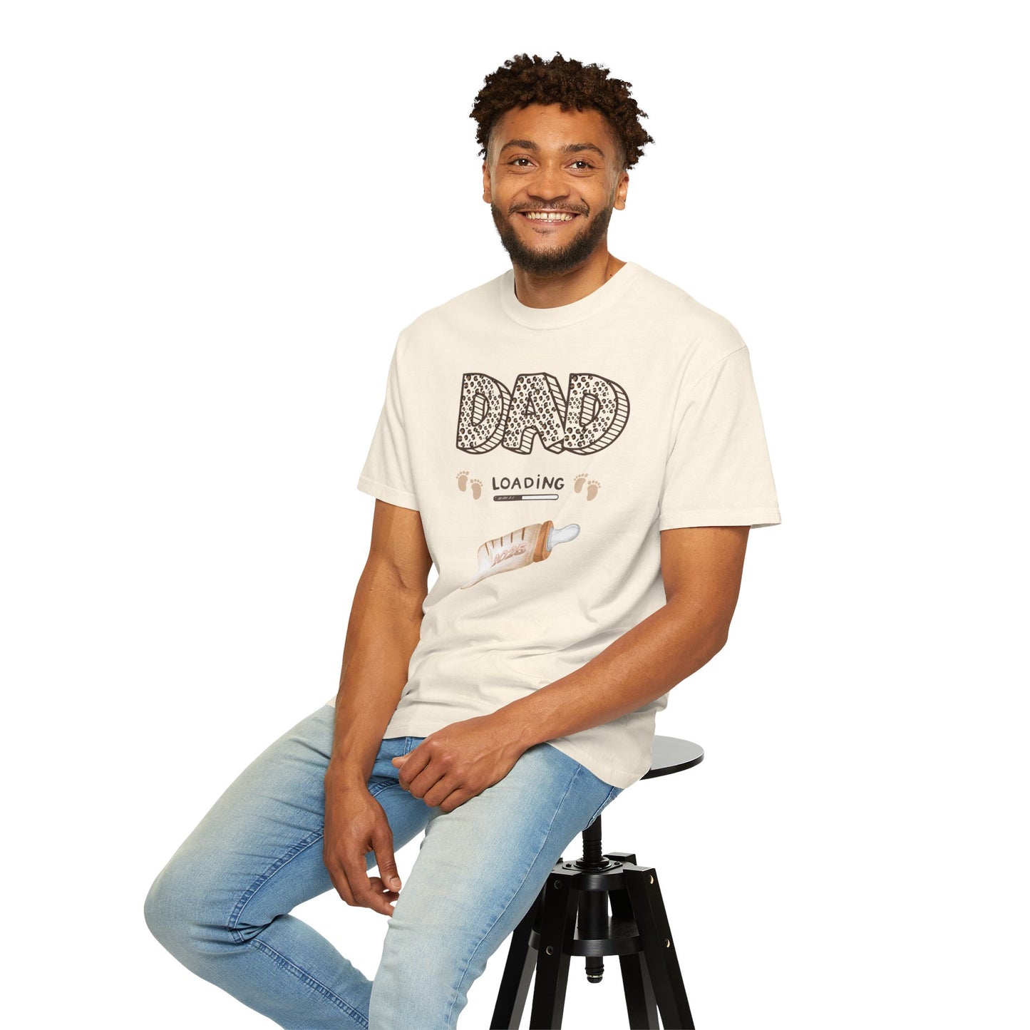 Dad Loading Garment-Dyed T-Shirt - Perfect for Father's Day or New Dads