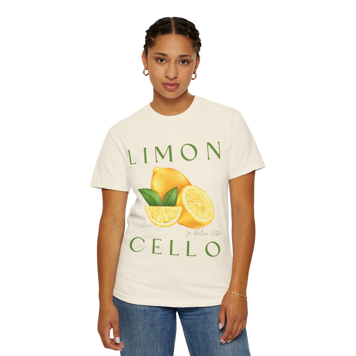 Limoncello Vibe Unisex T-Shirt | Summer Limon Cello, Gift for Citrus Lovers, Lemon Graphic Shirt, Casual Wear, Vibrant Print