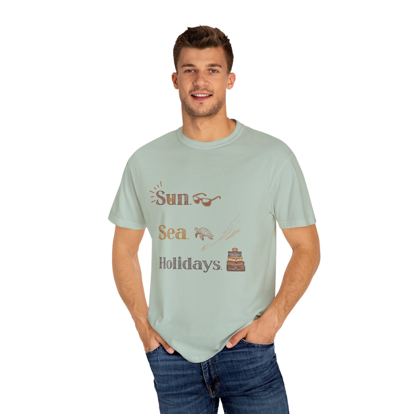 Unisex Sun Sea Holidays T-Shirt – Perfect for Beach Lovers!