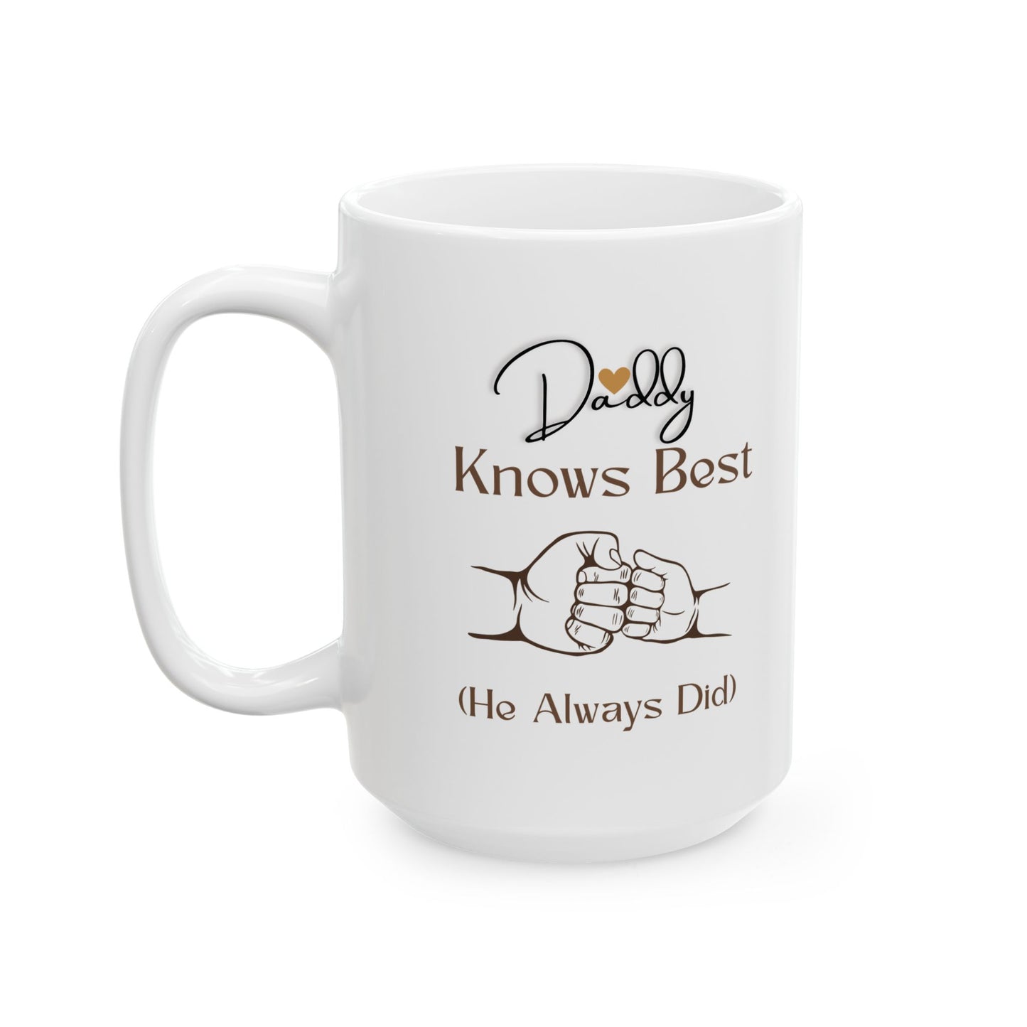 Personalized Ceramic Mug - Perfect Gift for Dad, Father's Day, Coffee Lover, Funny Mug, Home Decor