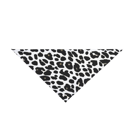 Trendy Pet Bandana - Stylish Leopard Print Accessory for Dogs & Cats
