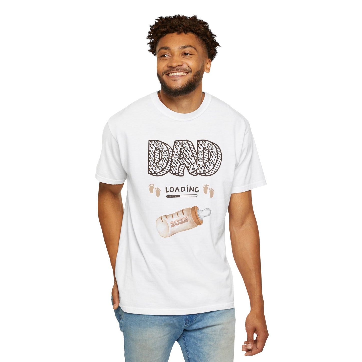 Dad Loading Garment-Dyed T-Shirt - Perfect for Father's Day or New Dads
