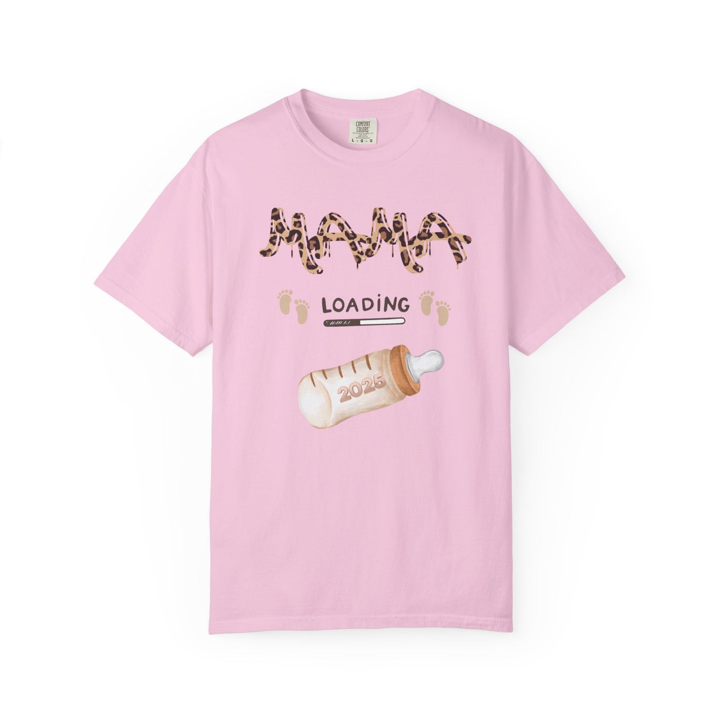 Mama Loading Garment-Dyed T-shirt | Expecting Mother Gift