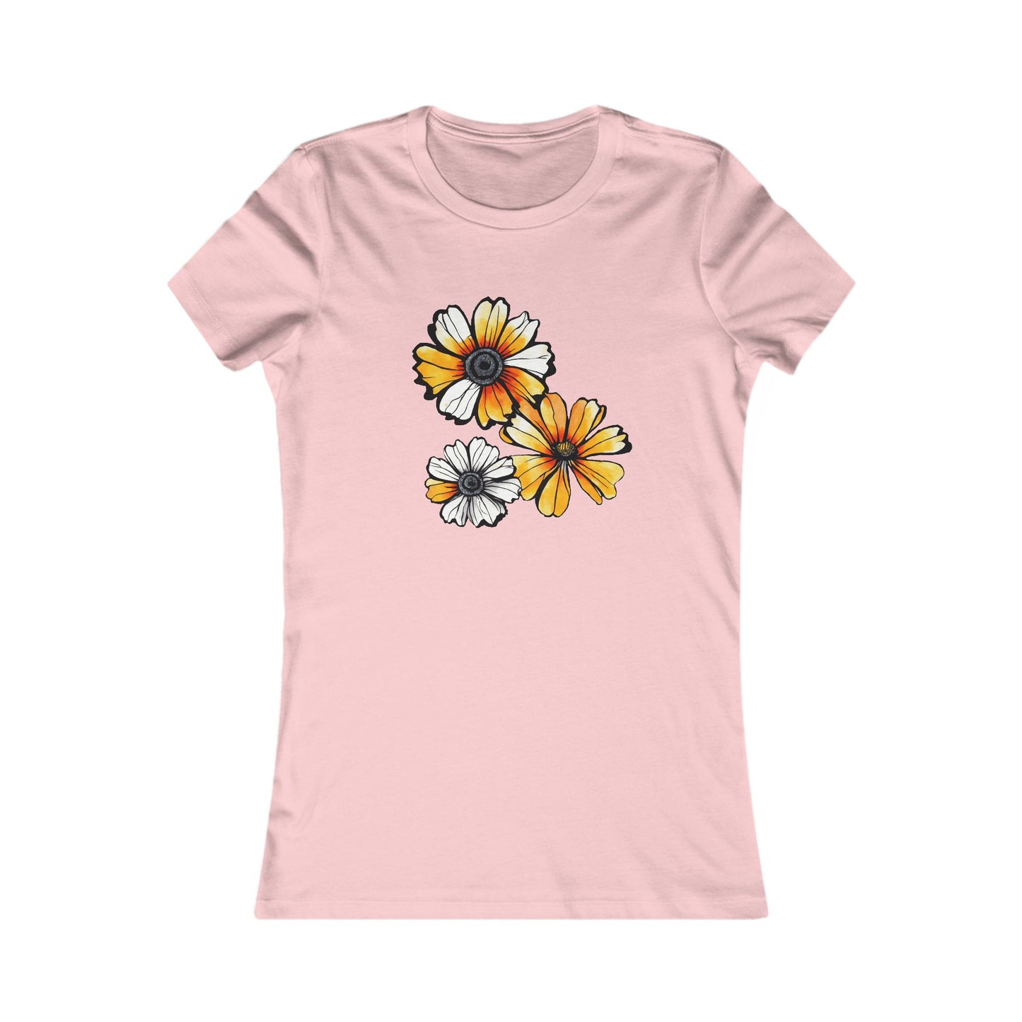 Floral Women's Favorite Tee - Casual Comfort for Spring & Summer