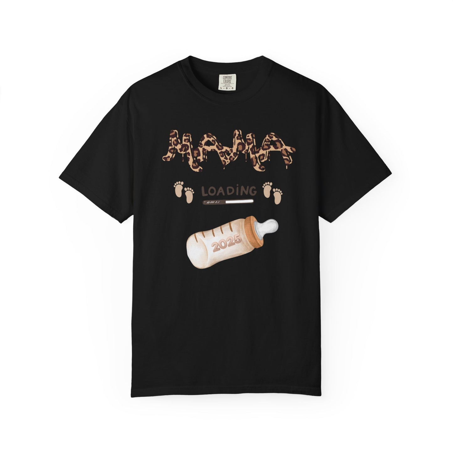Mama Loading Garment-Dyed T-shirt | Expecting Mother Gift