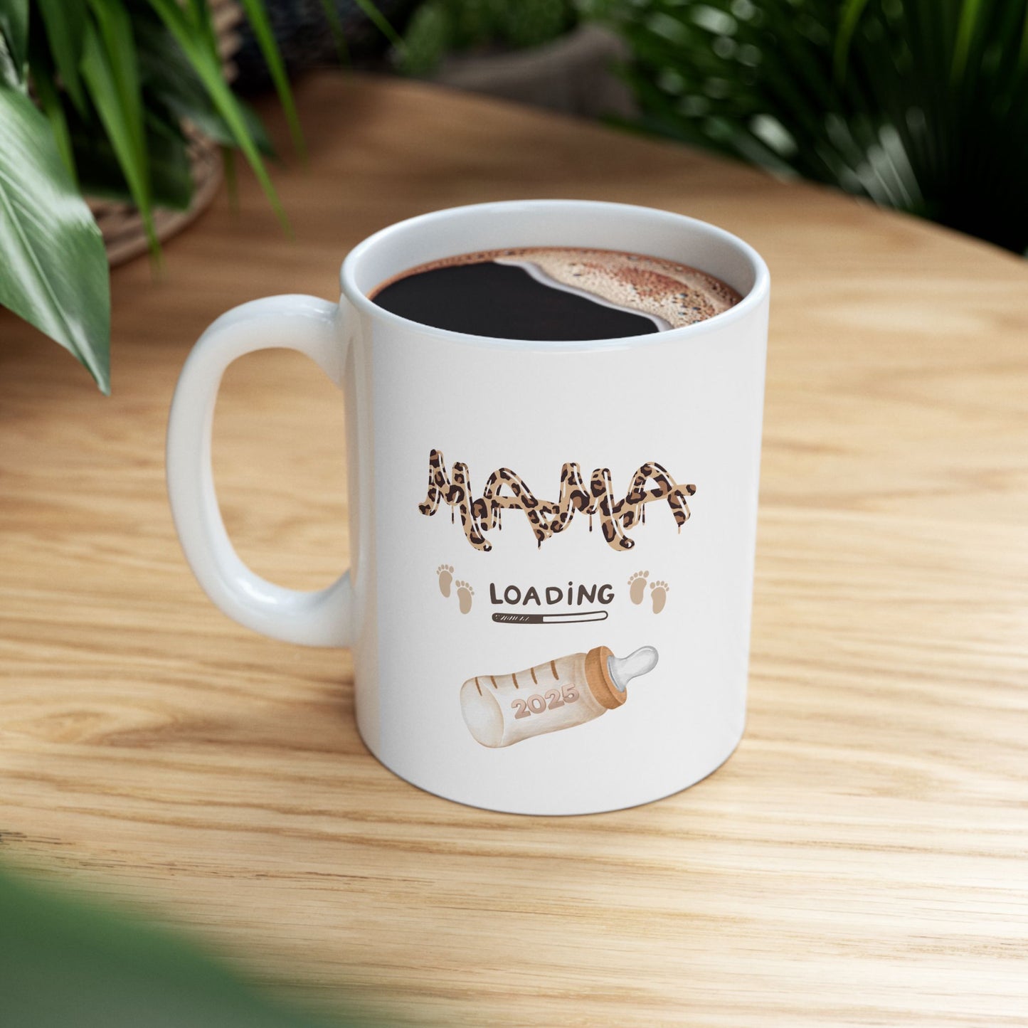 Cute Animal Print Lover Ceramic Mug - 11oz & 15oz - Perfect Gift for Pet Owners/New Moms