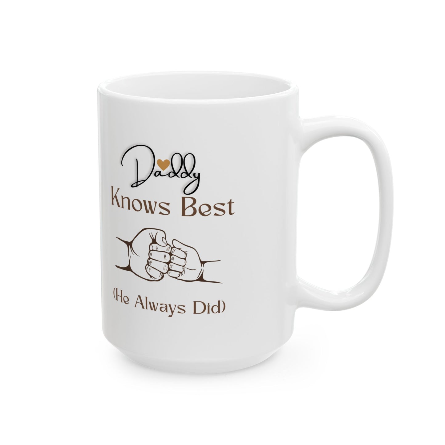 Personalized Ceramic Mug - Perfect Gift for Dad, Father's Day, Coffee Lover, Funny Mug, Home Decor