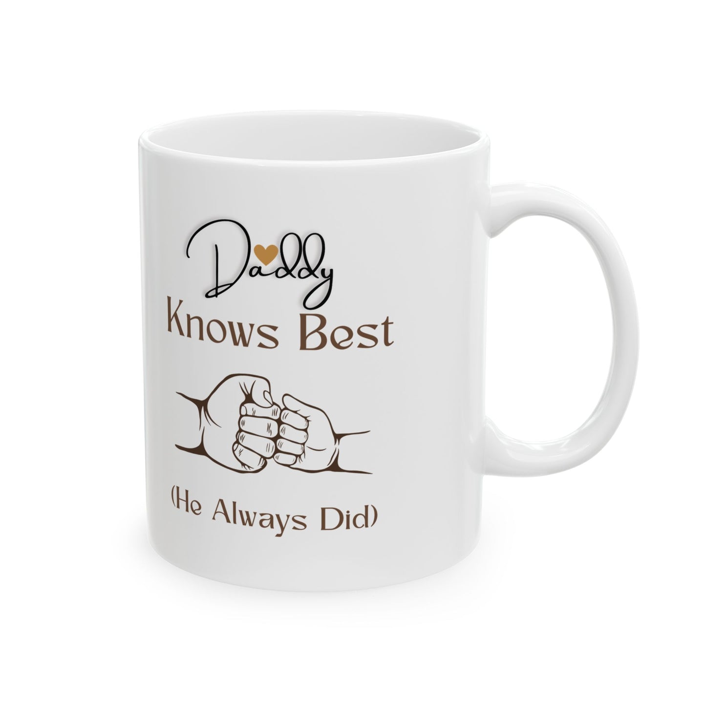 Personalized Ceramic Mug - Perfect Gift for Dad, Father's Day, Coffee Lover, Funny Mug, Home Decor