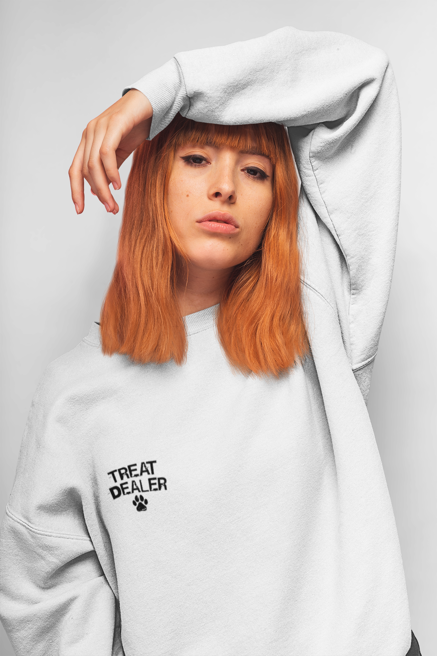 Pet Lover's Treat Dealer Crewneck Unisex Sweatshirt