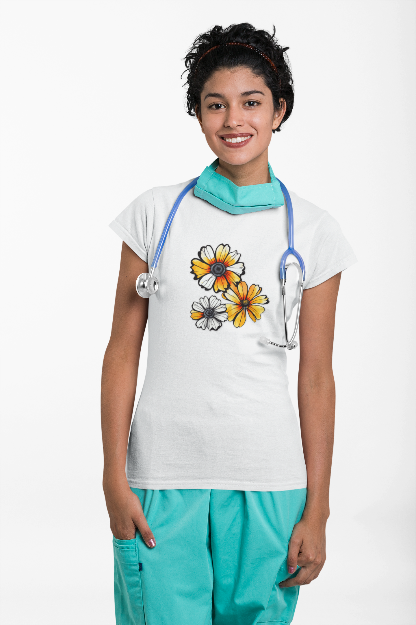 Floral Women's Favorite Tee - Casual Comfort for Spring & Summer