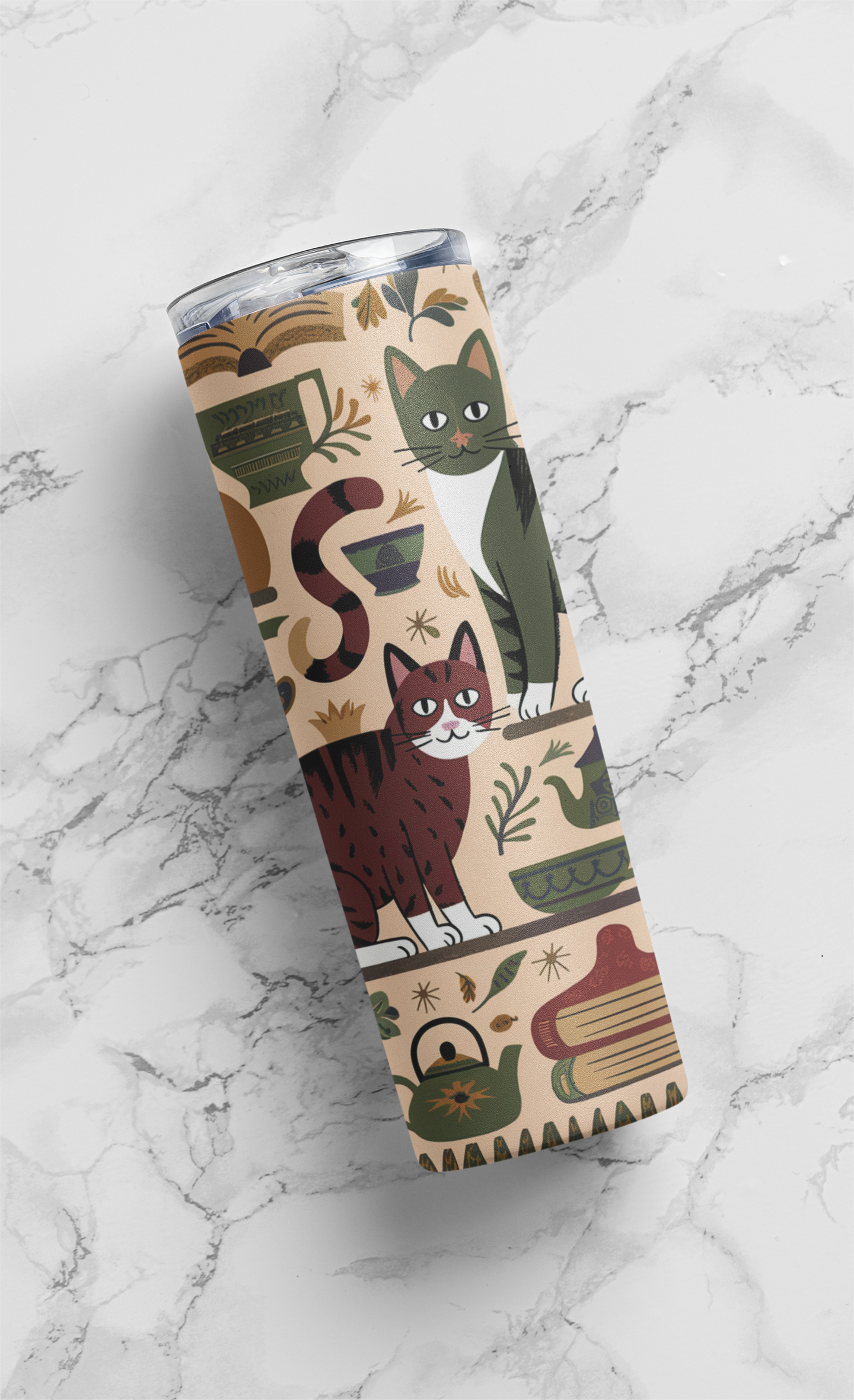 Elegant Feline 20oz Skinny Tumbler
