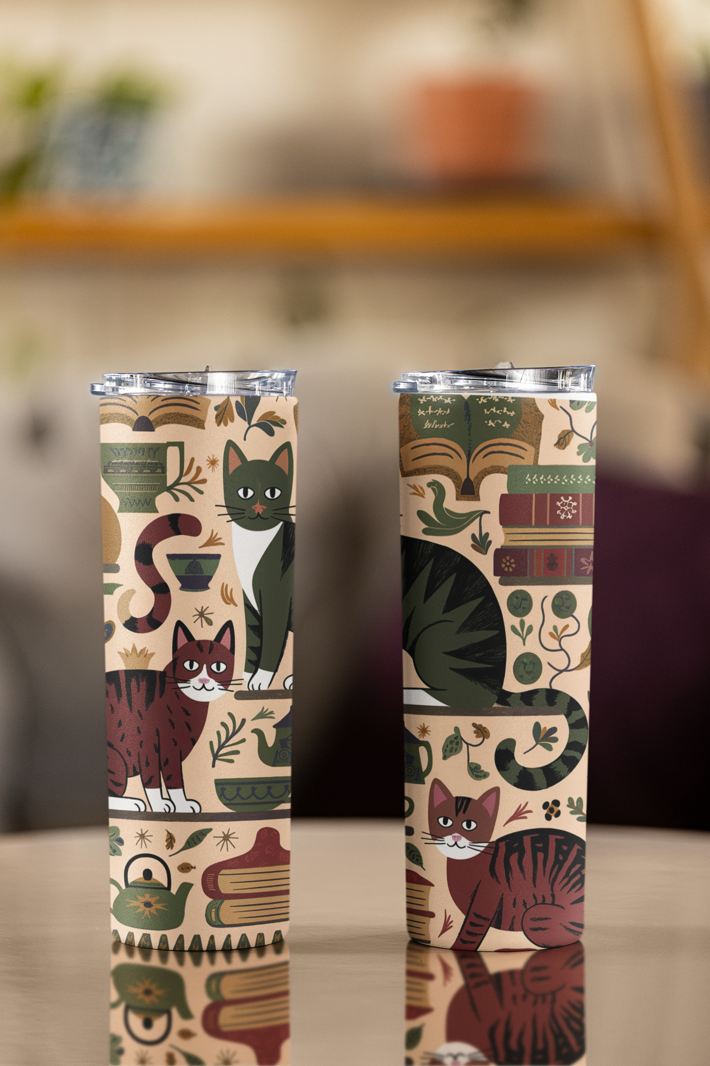 Elegant Feline 20oz Skinny Tumbler