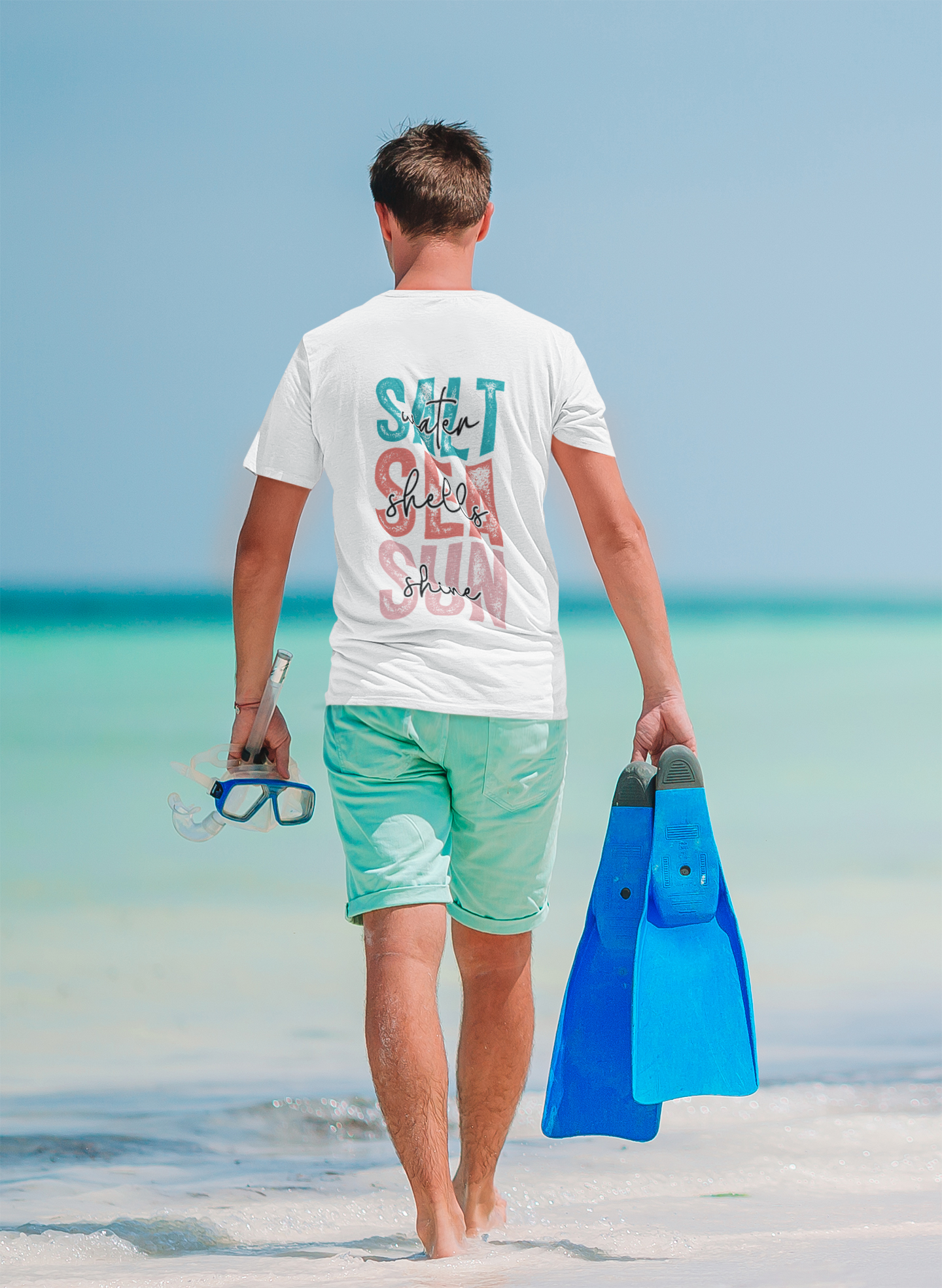 Beach Vibe T-Shirt, Summer Casual Tee, Sun and Sea Shirt, Ocean Lover Gift, Vacation Essential