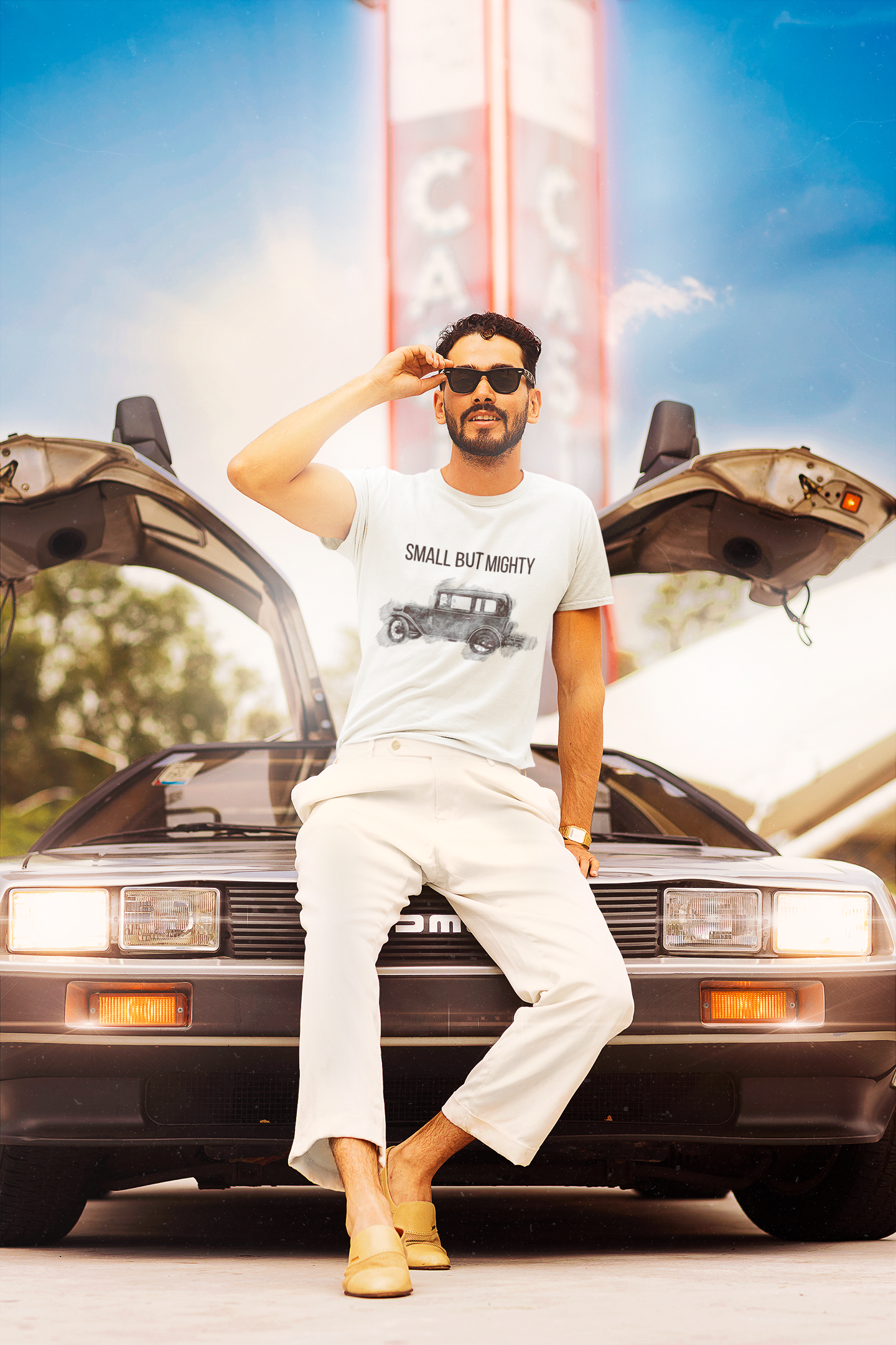 Vintage 1922 British Car-Inspired T-Shirt – Hand-Drawn Classic Auto Tee, Gift for Car Enthusiasts, Unisex Softstyle Fit