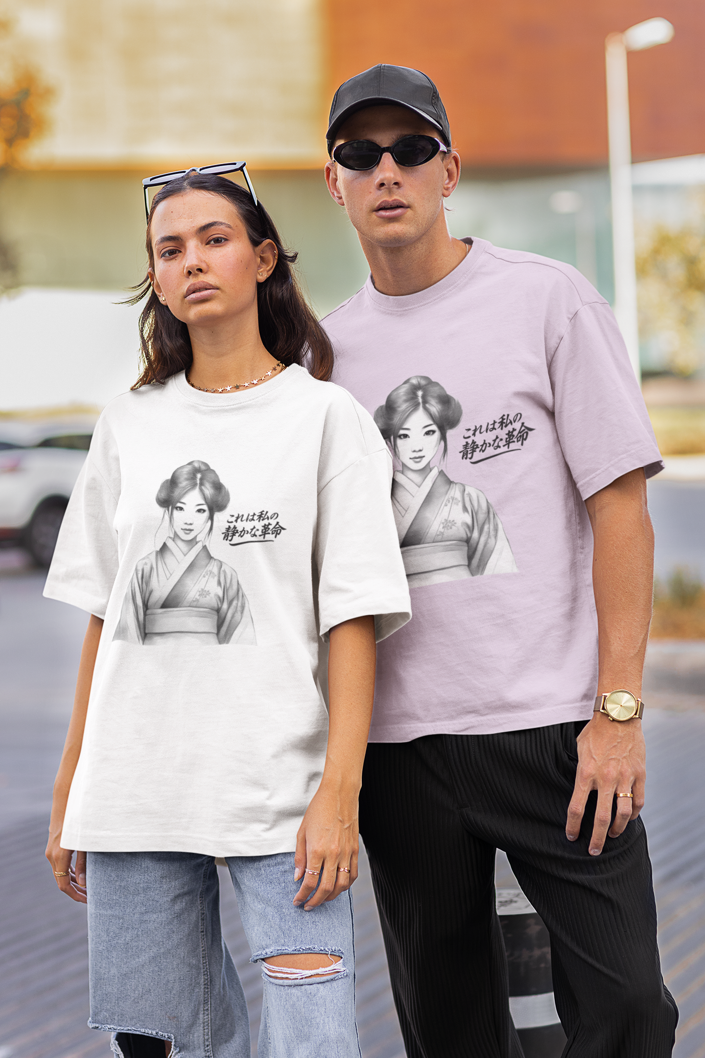 Oversized “This Is My Quiet Revolution” Japanese Tee – Minimalist Aesthetic Shirt, Unisex Boxy Fit, Soft Streetwear Statement