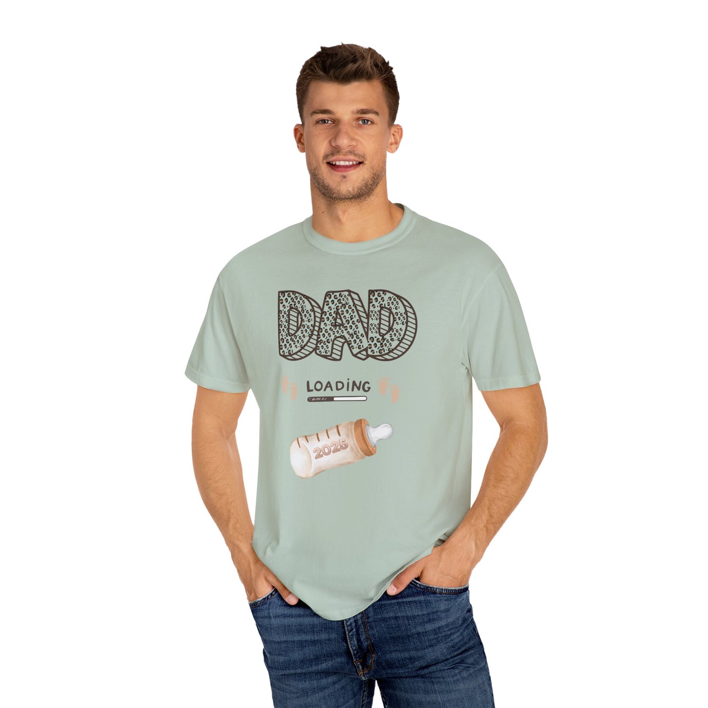 Dad Loading Garment-Dyed T-Shirt - Perfect for Father's Day or New Dads