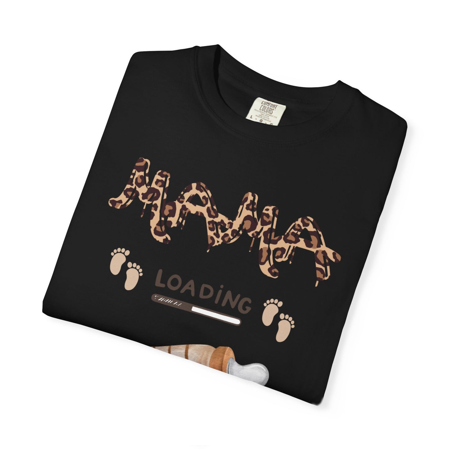 Mama Loading Garment-Dyed T-shirt | Expecting Mother Gift