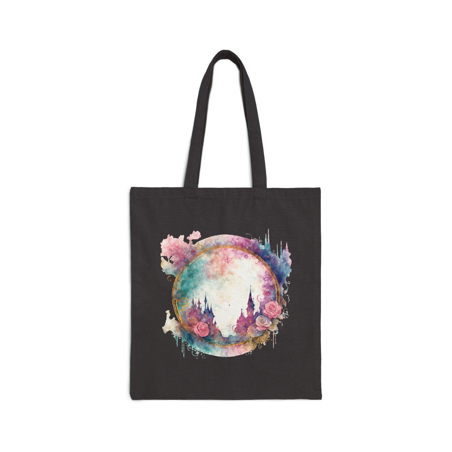 Bohemian Floral Tote Bag, Canvas Bag for Eco-Friendly Shopping, Gift for Her/Him, Beach Bag, Art Tote, Earth Day Essentials