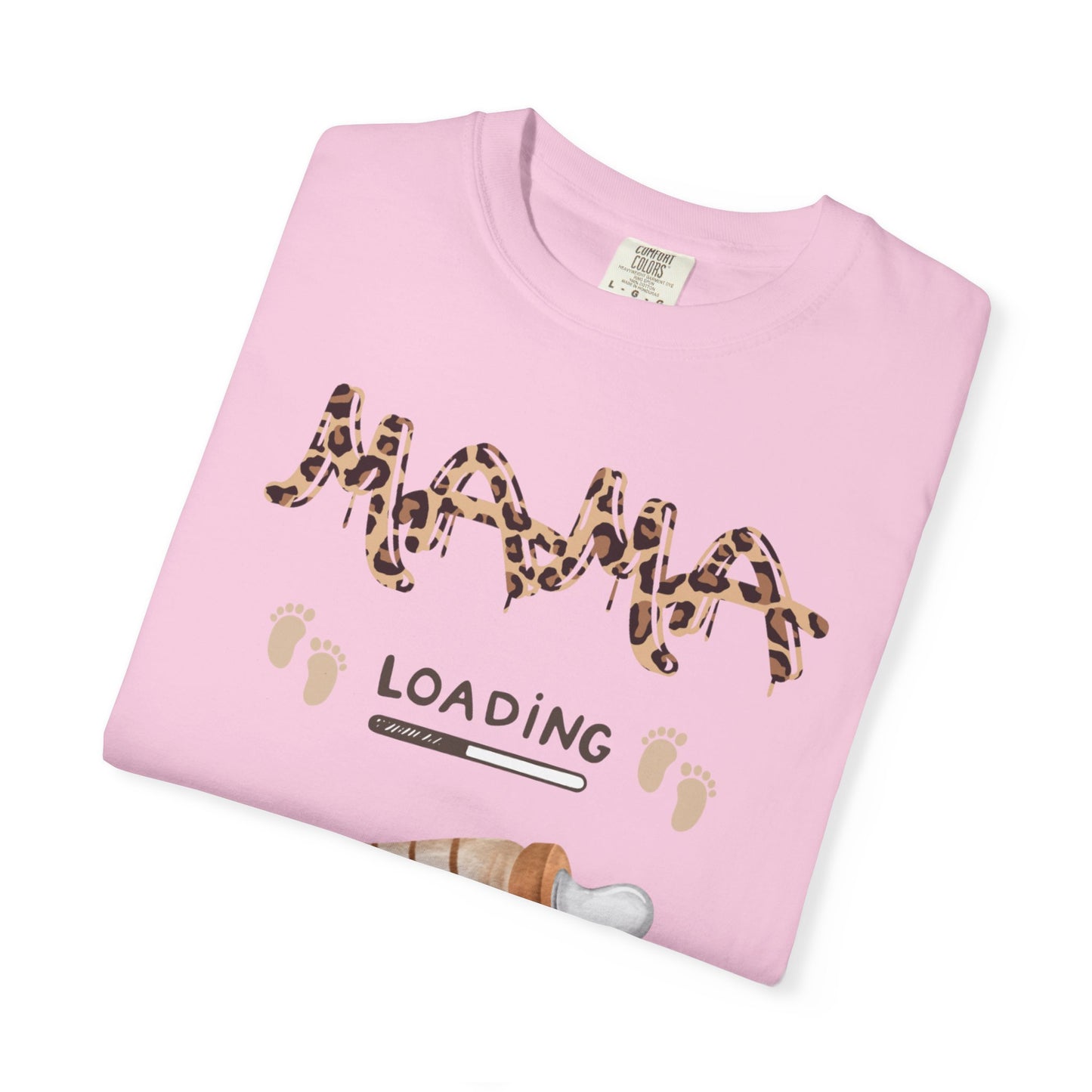 Mama Loading Garment-Dyed T-shirt | Expecting Mother Gift