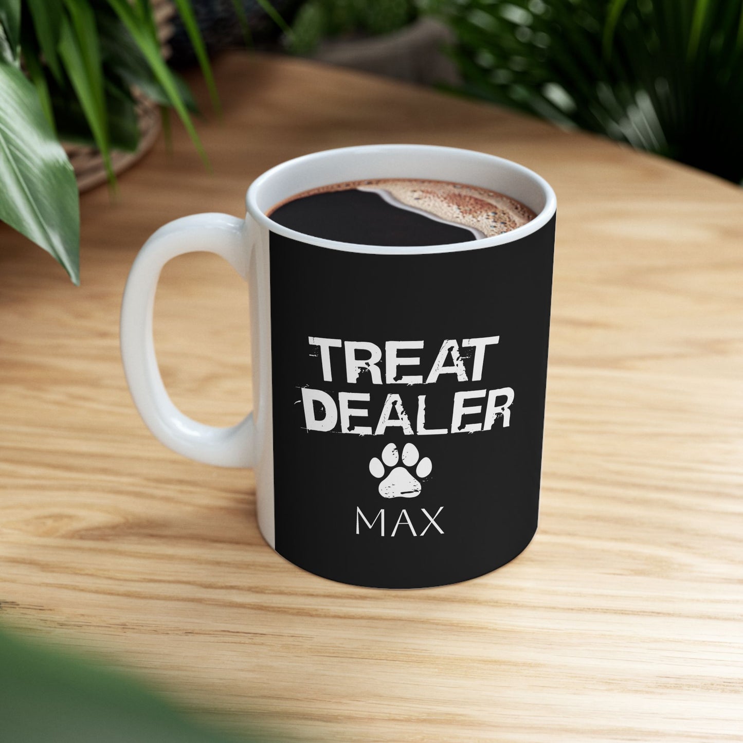 'Treat Dealer' Ceramic Mug - Perfect Gift for Pet Lovers