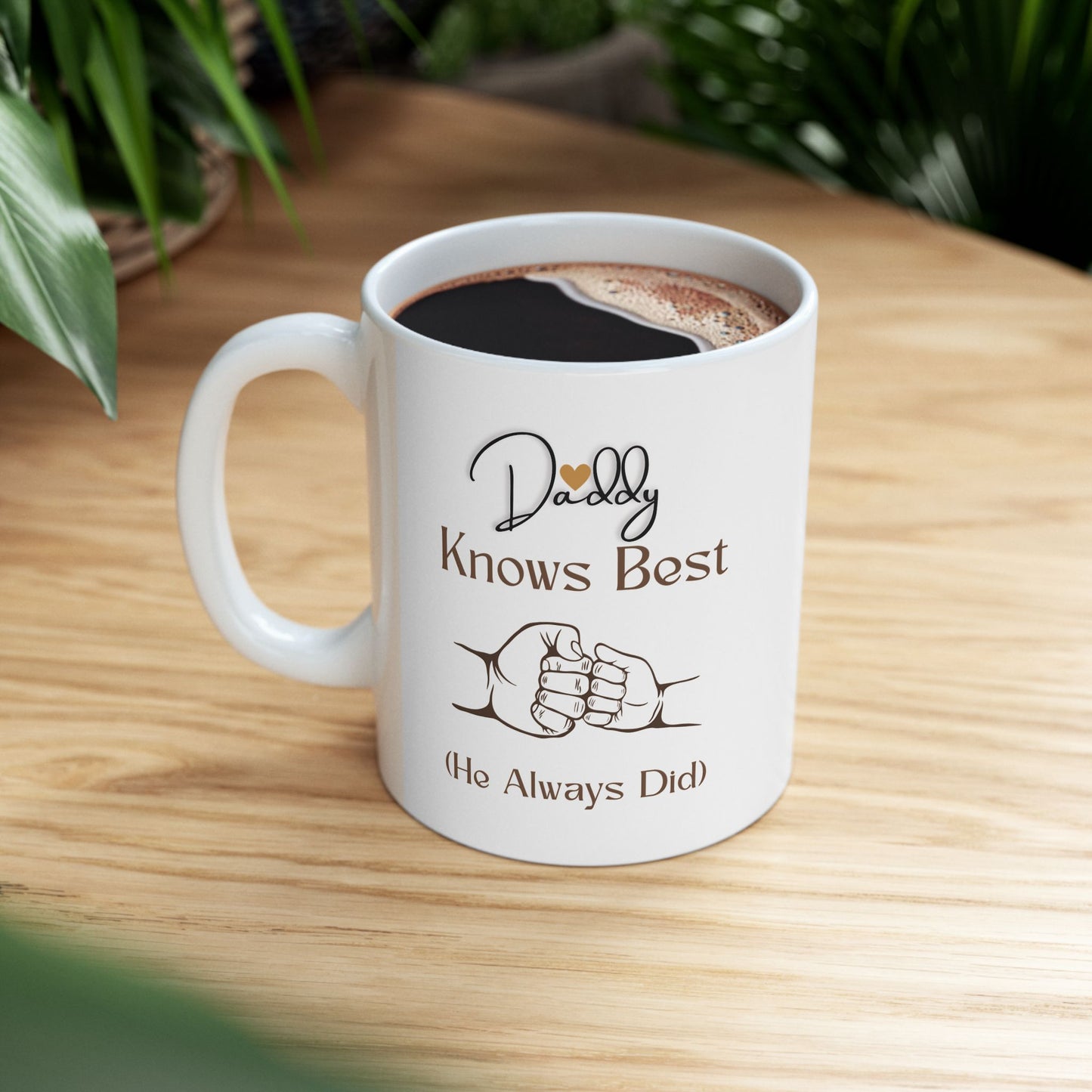 Personalized Ceramic Mug - Perfect Gift for Dad, Father's Day, Coffee Lover, Funny Mug, Home Decor